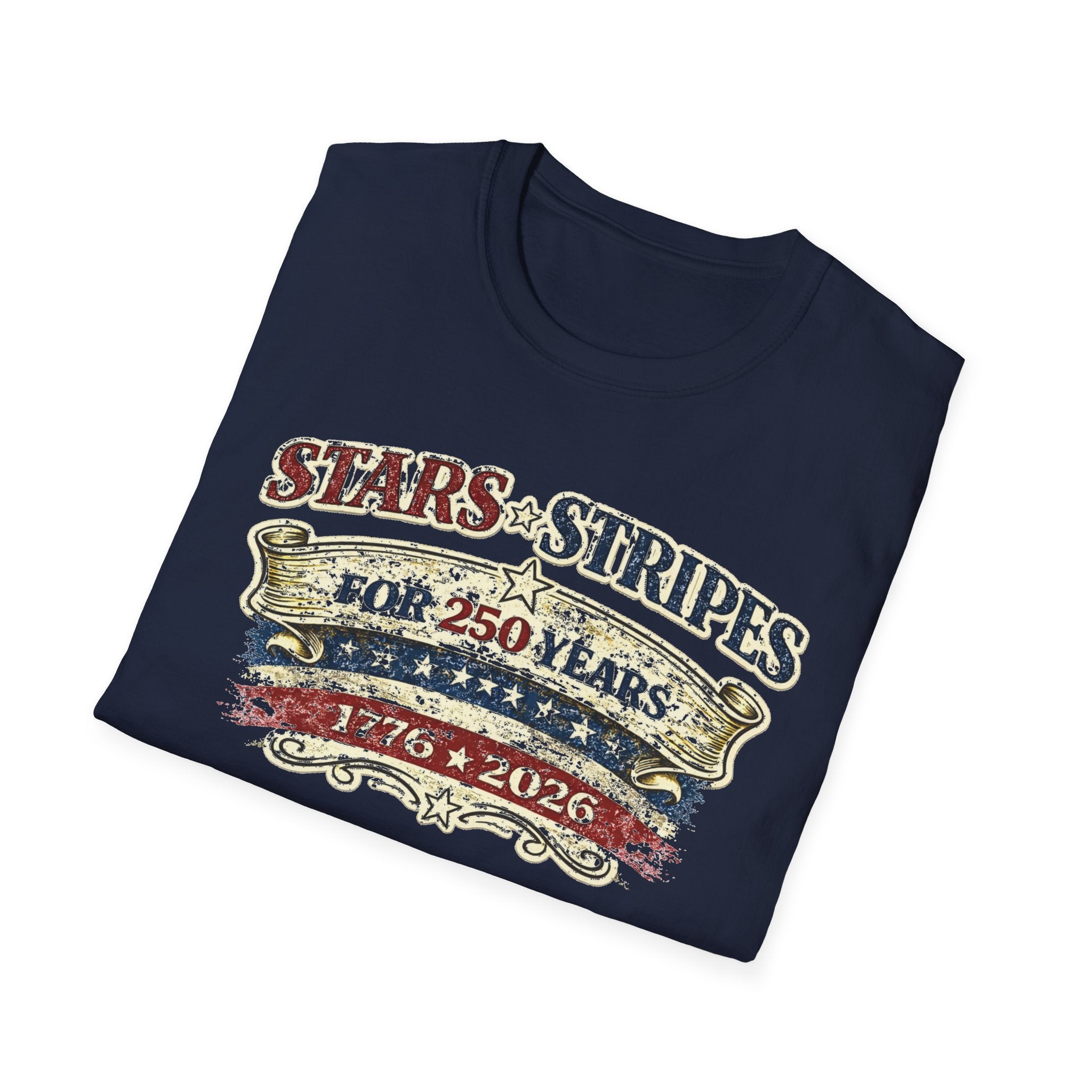 Stars and Stripes T-Shirt — Patriotic American Flag Tee