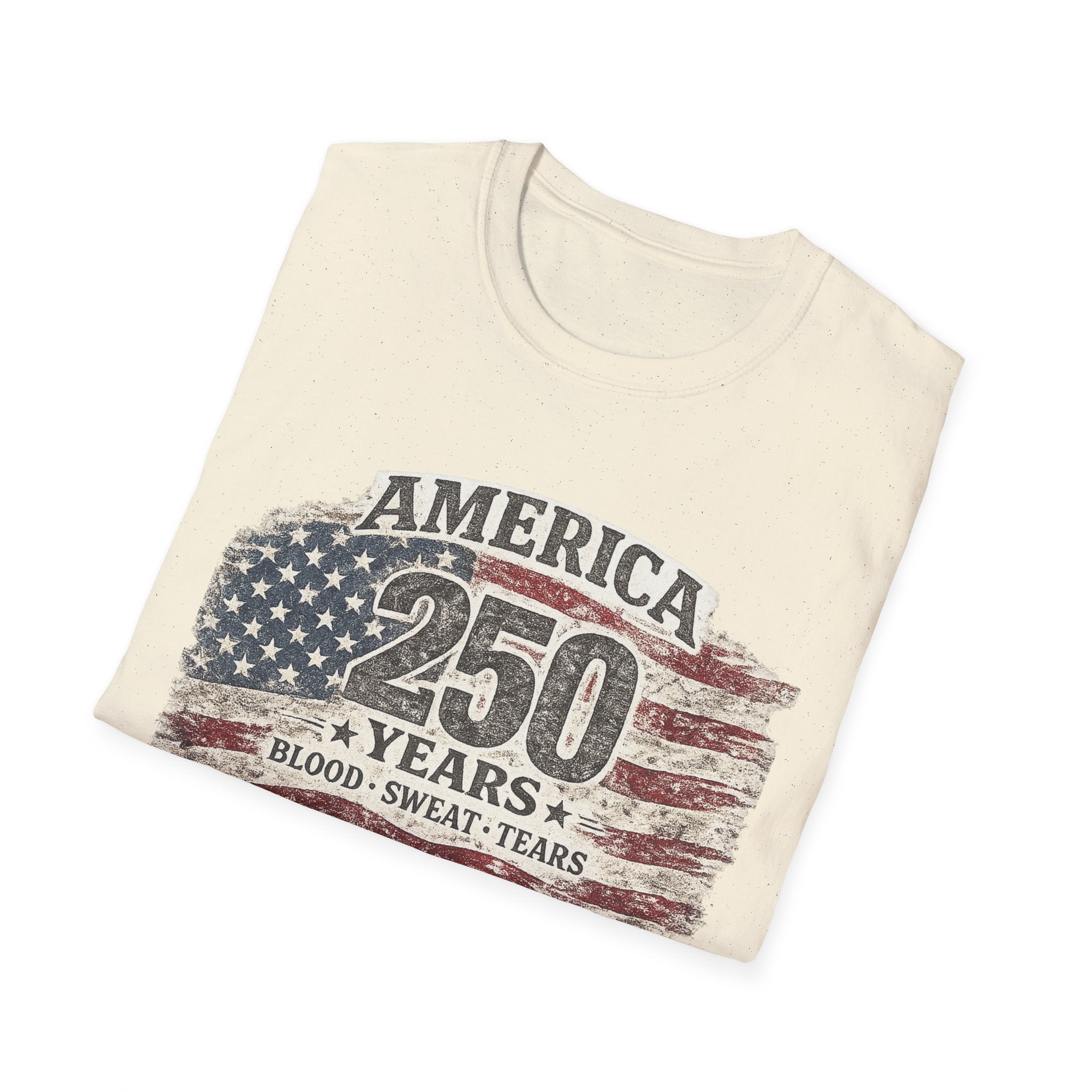 250 Years Patriotic T-Shirt — American Heritage Celebration Tee