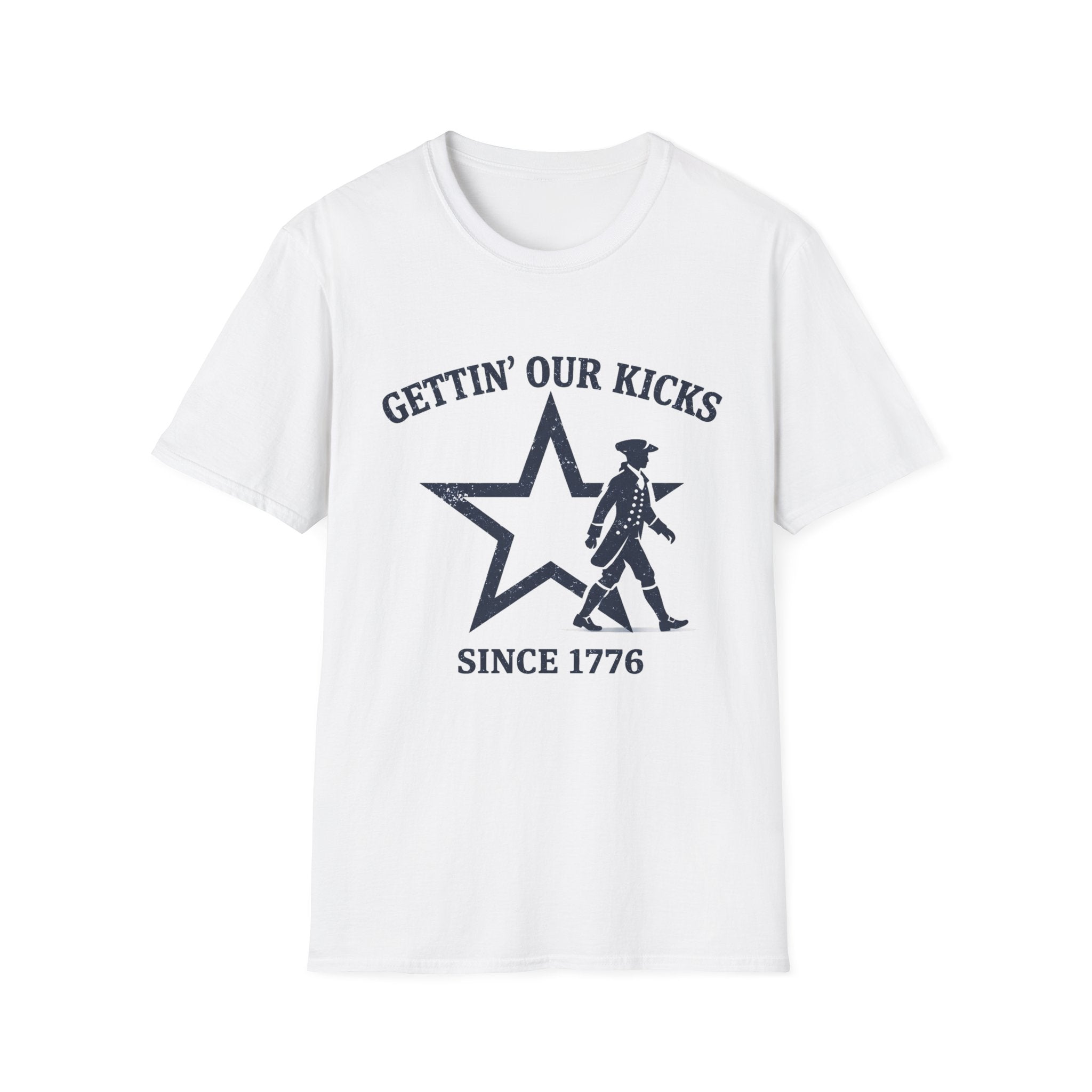 1776 Vintage Navy 'Gettin Our Kicks' T-Shirt