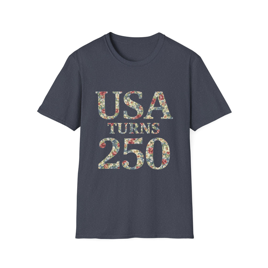 Floral America 250th Anniversary T-Shirt