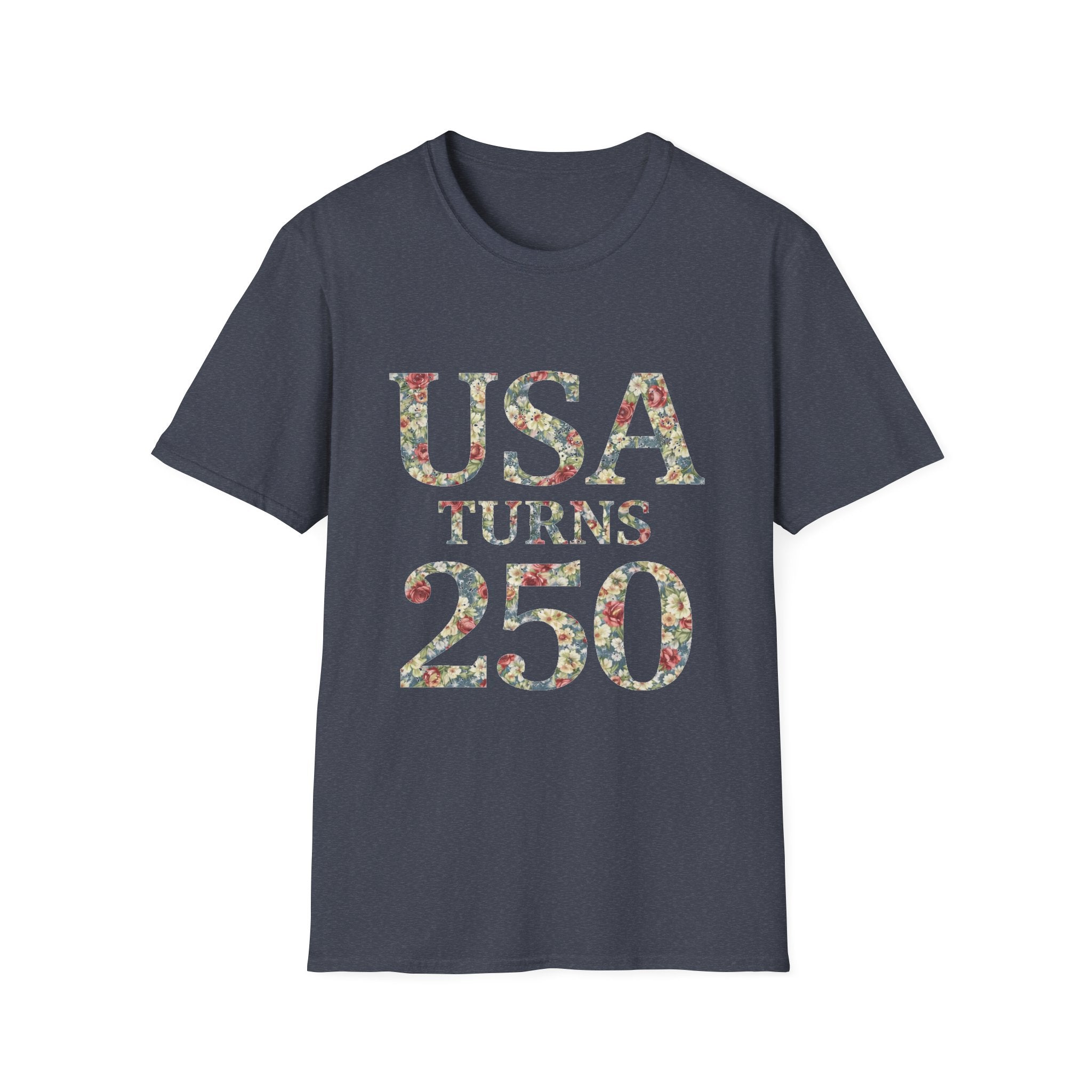 Floral America 250th Anniversary T-Shirt
