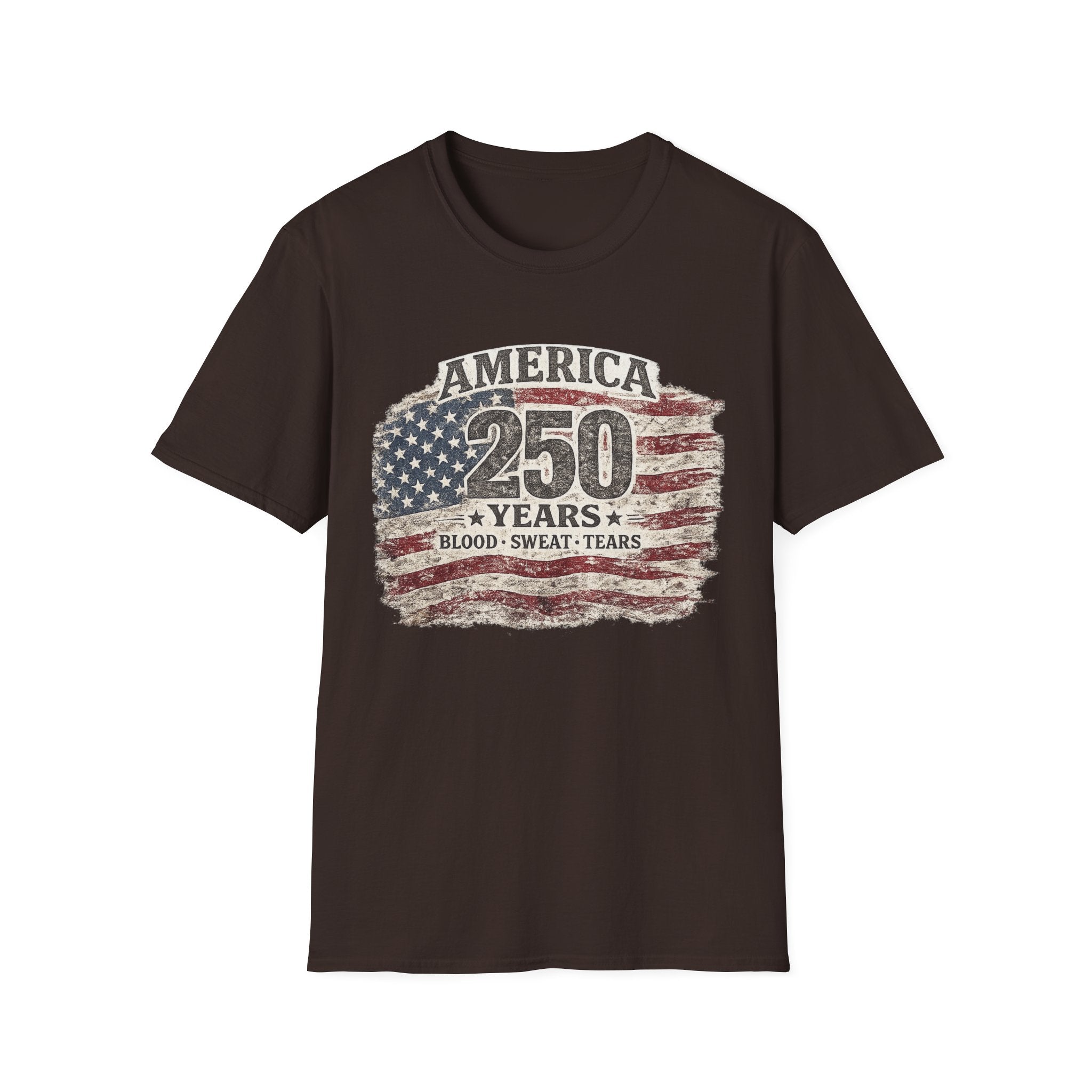 250 Years Patriotic T-Shirt — American Heritage Celebration Tee