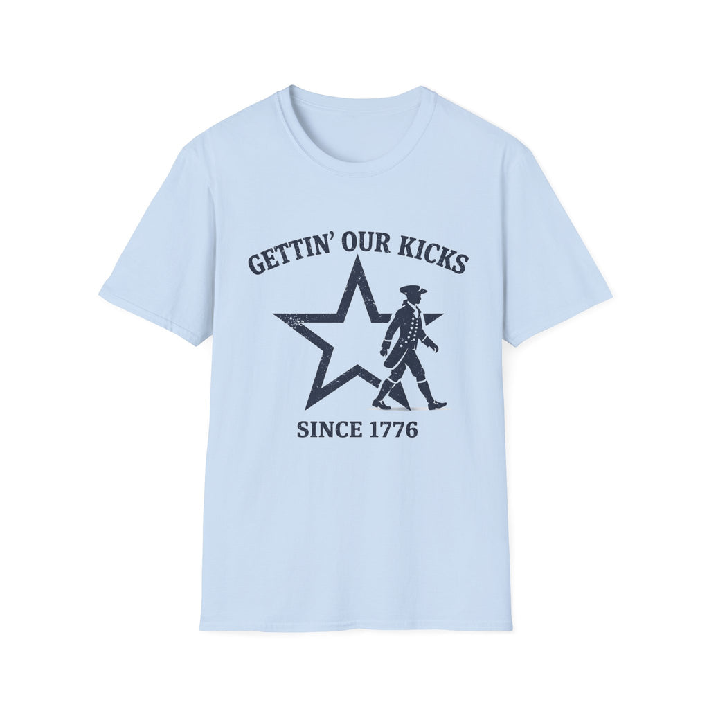 1776 Vintage Navy 'Gettin Our Kicks' T-Shirt
