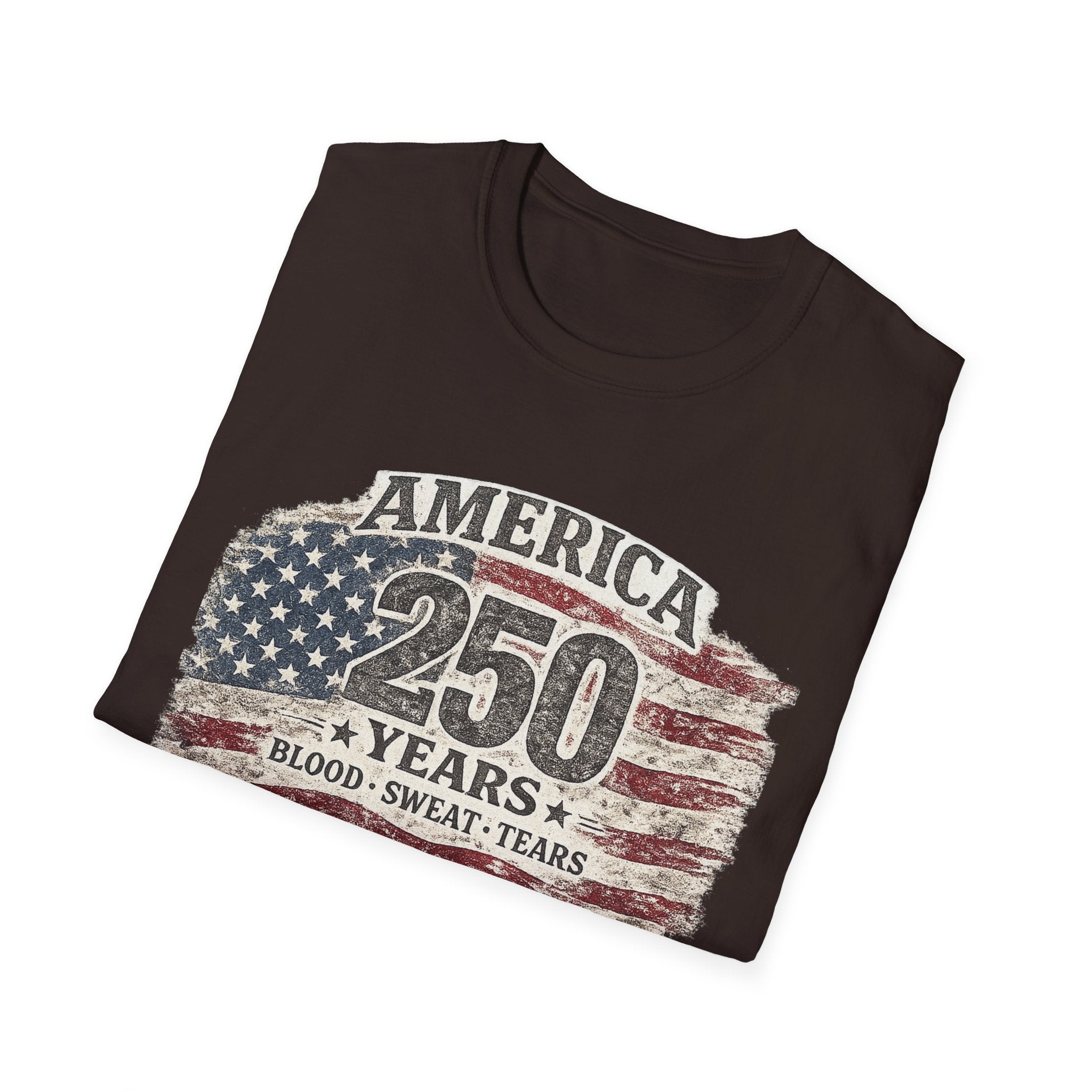 250 Years Patriotic T-Shirt — American Heritage Celebration Tee