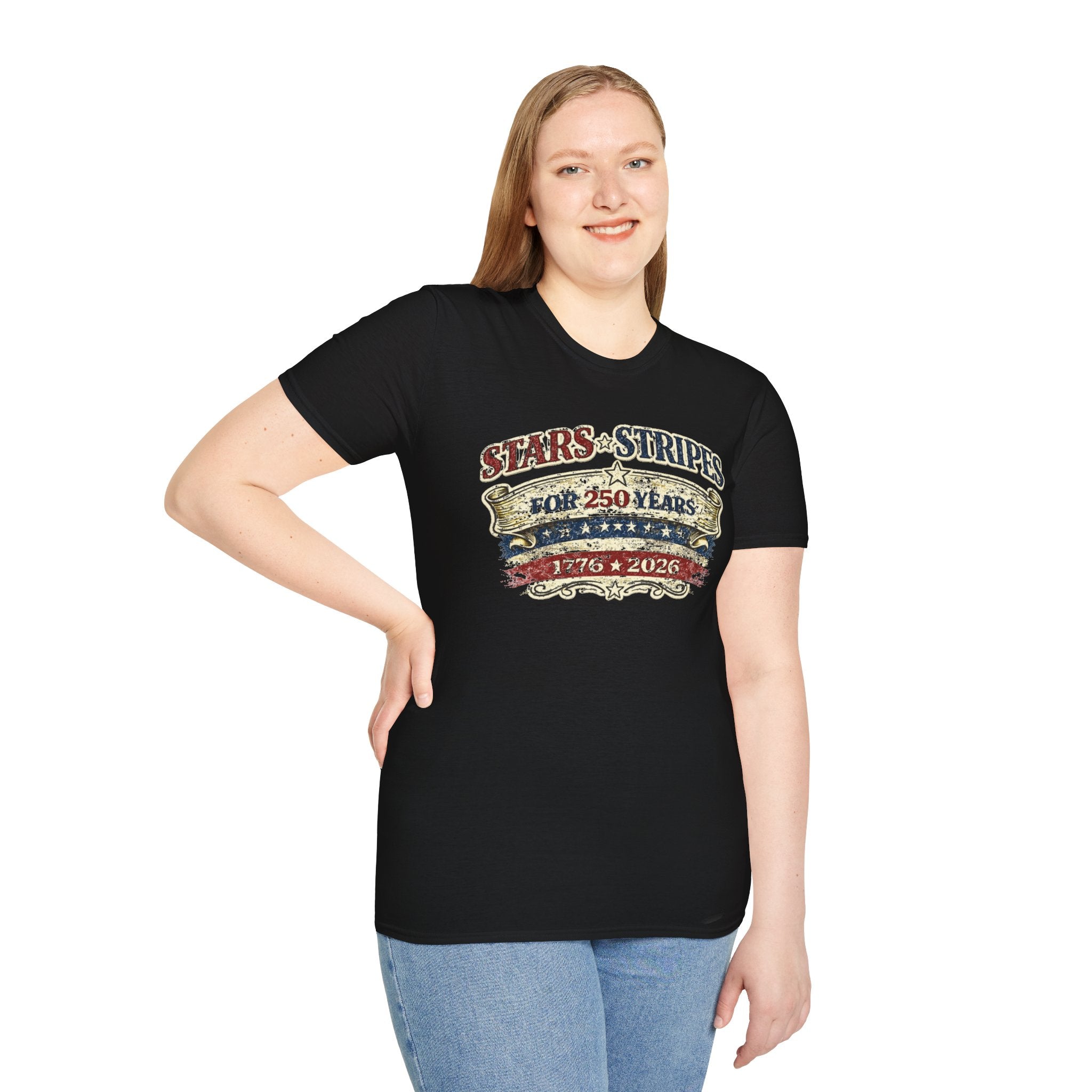 Stars and Stripes T-Shirt — Patriotic American Flag Tee
