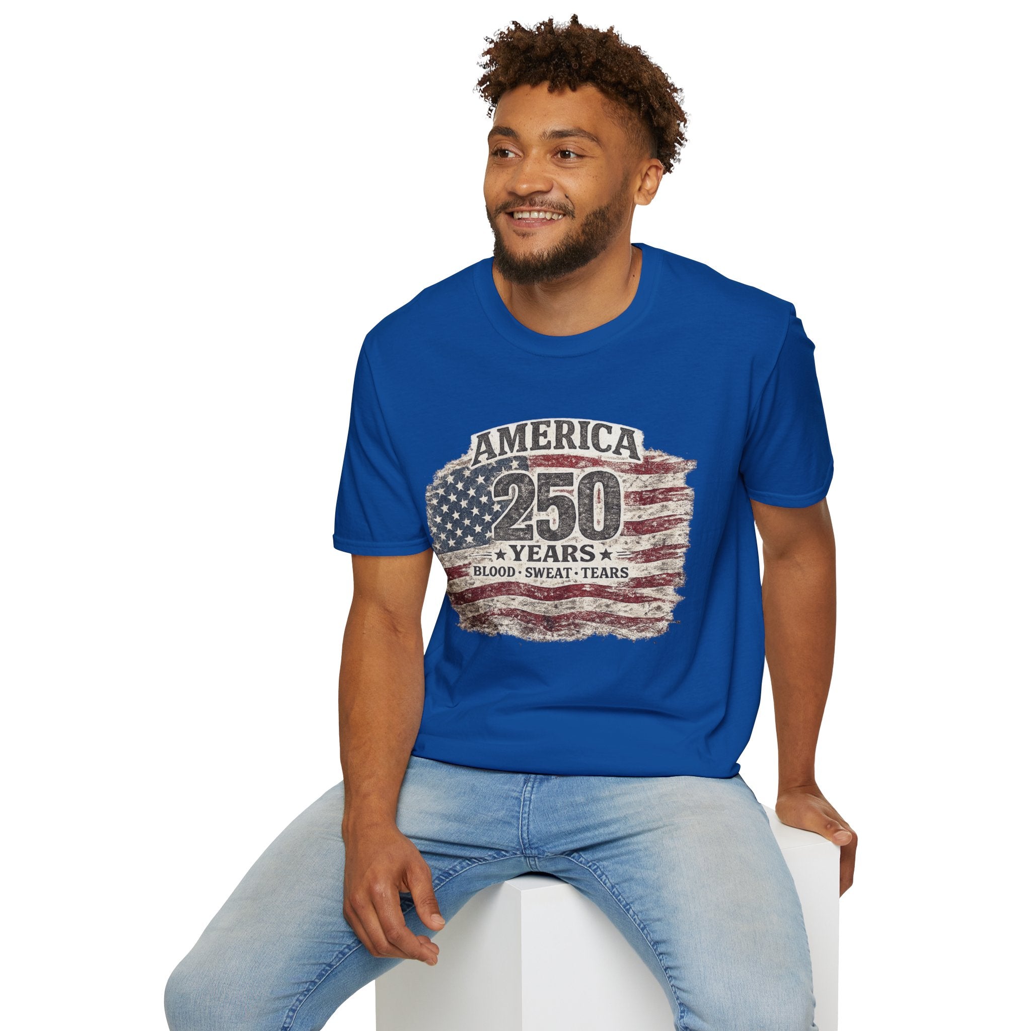 250 Years Patriotic T-Shirt — American Heritage Celebration Tee