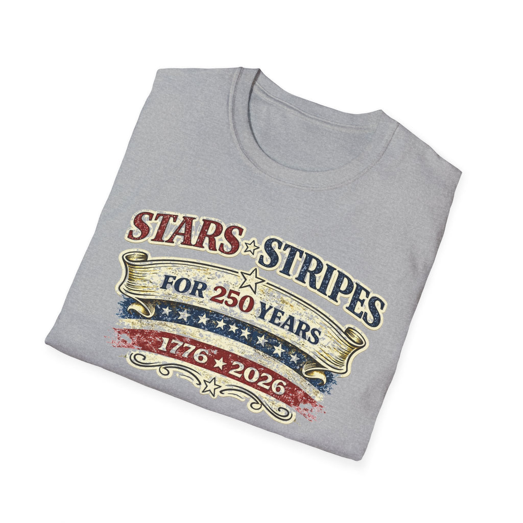 Stars and Stripes T-Shirt — Patriotic American Flag Tee