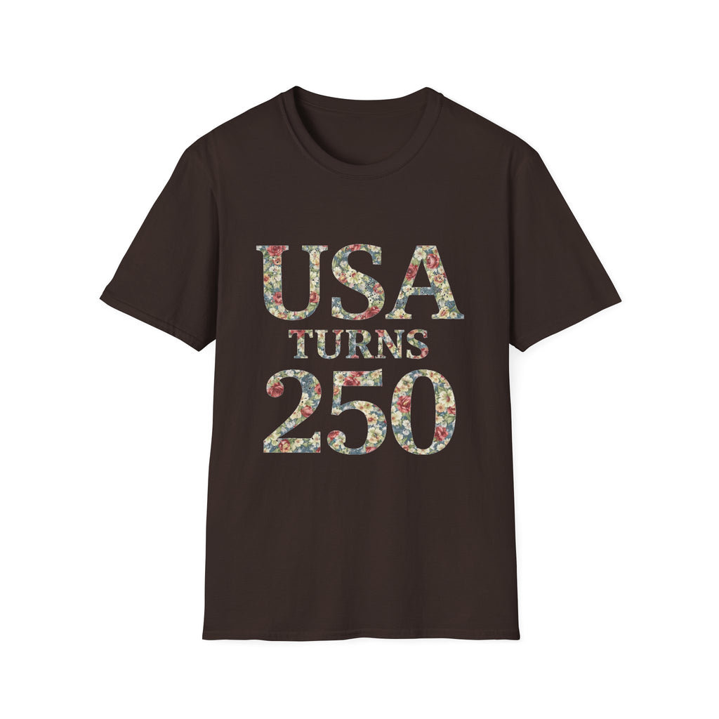 Floral America 250th Anniversary T-Shirt