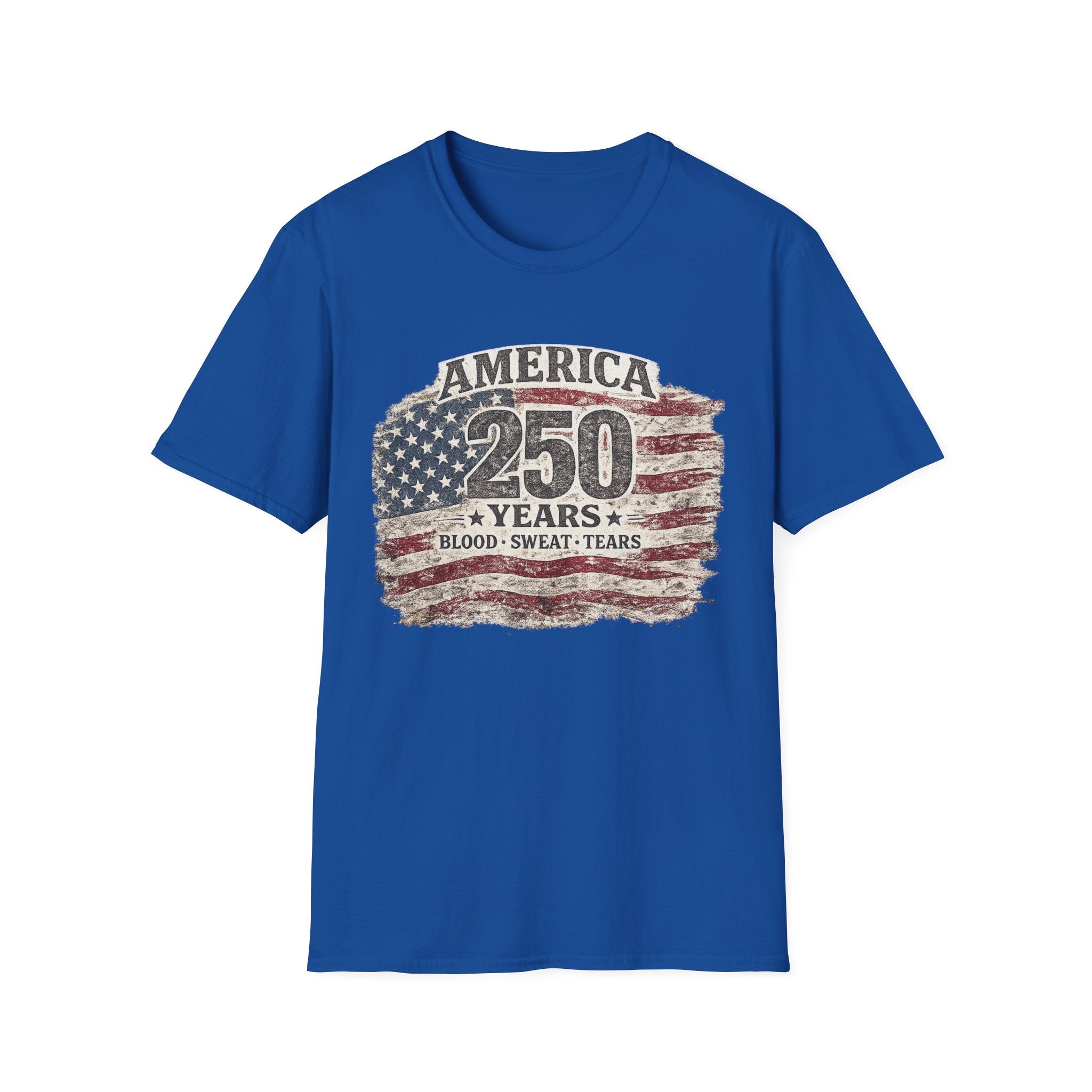 250 Years Patriotic T-Shirt — American Heritage Celebration Tee