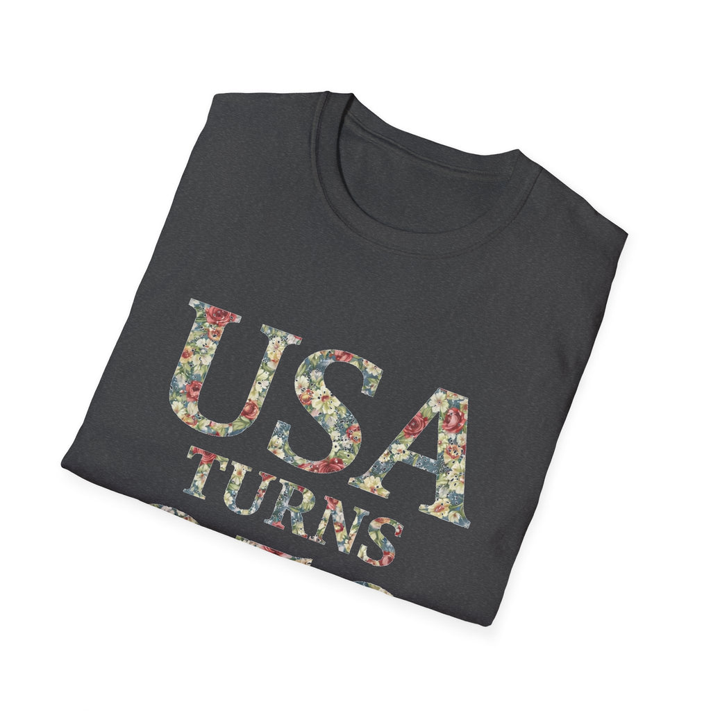 Floral America 250th Anniversary T-Shirt