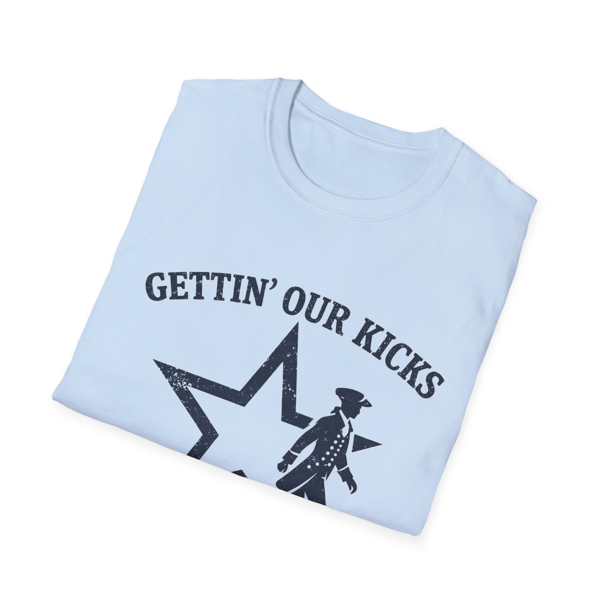 1776 Vintage Navy 'Gettin Our Kicks' T-Shirt