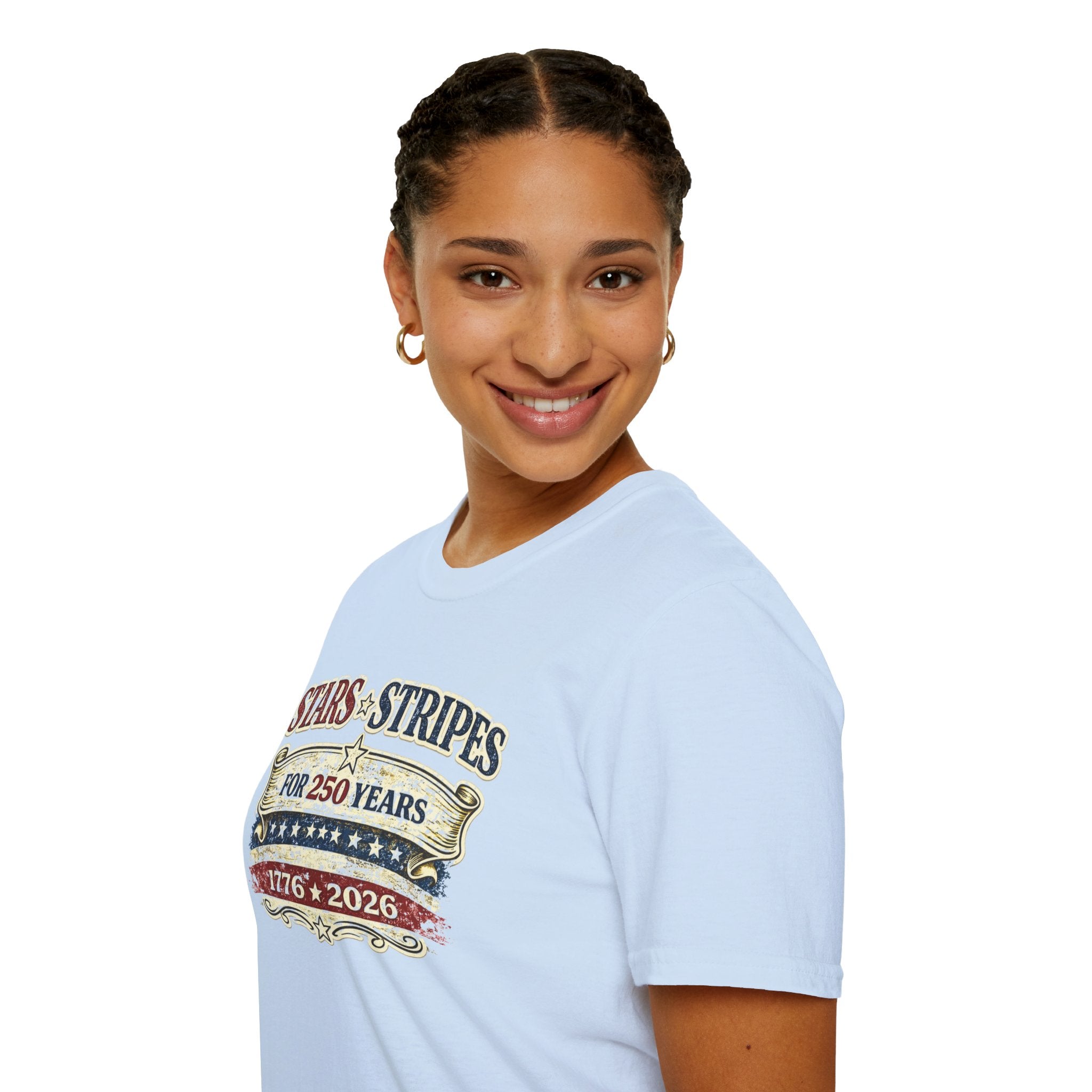 Stars and Stripes T-Shirt — Patriotic American Flag Tee