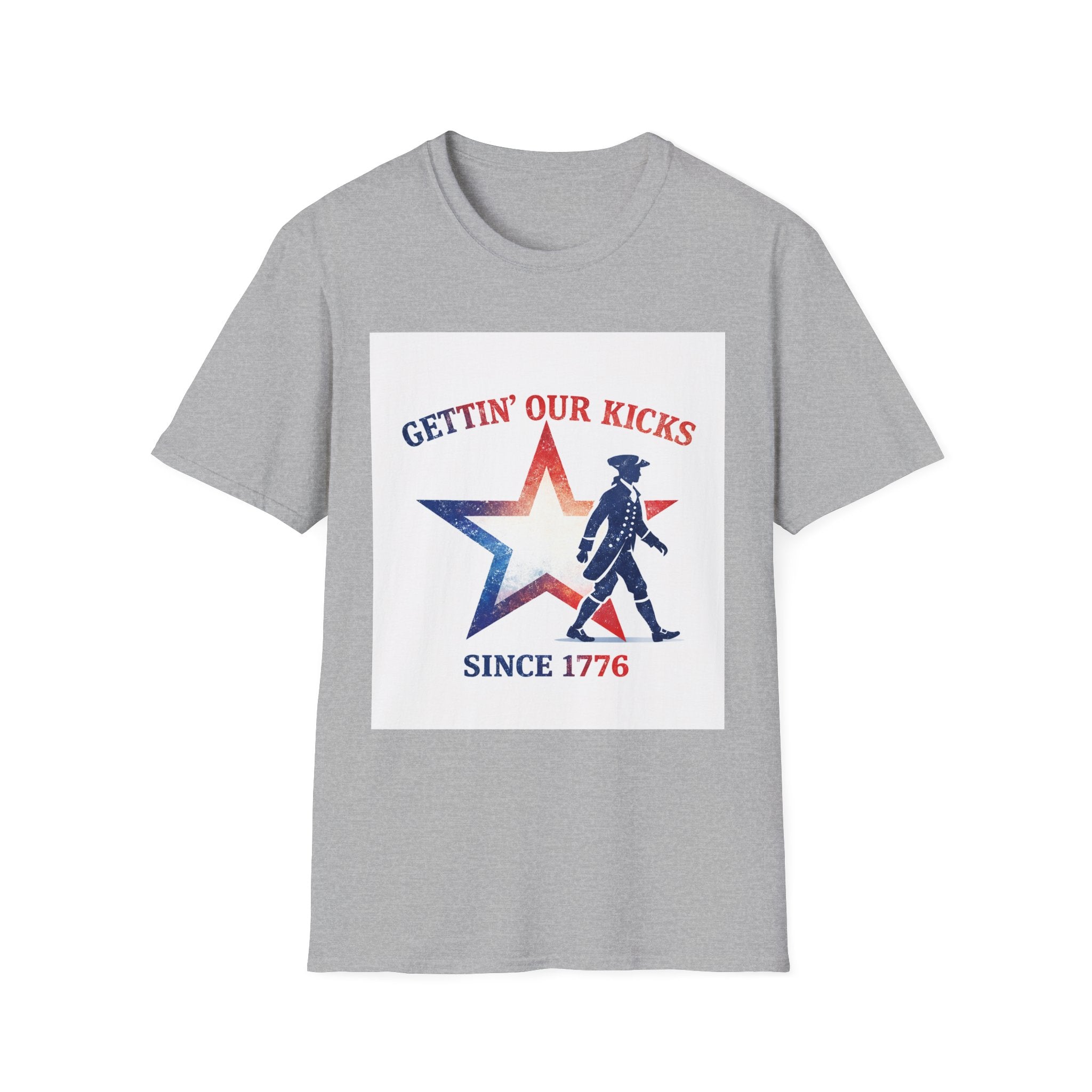 Gettin’ Our Kicks Since 1776 Patriotic Shirt