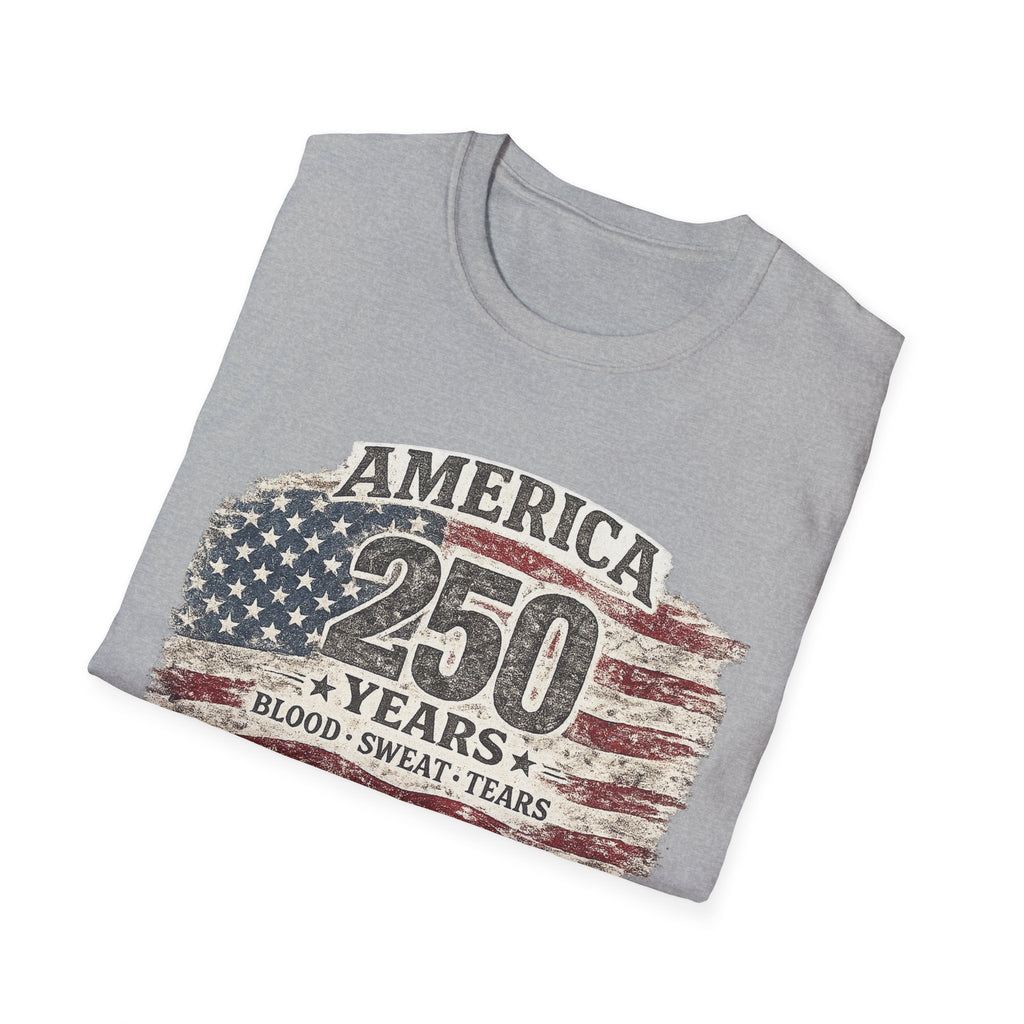 250 Years Patriotic T-Shirt — American Heritage Celebration Tee