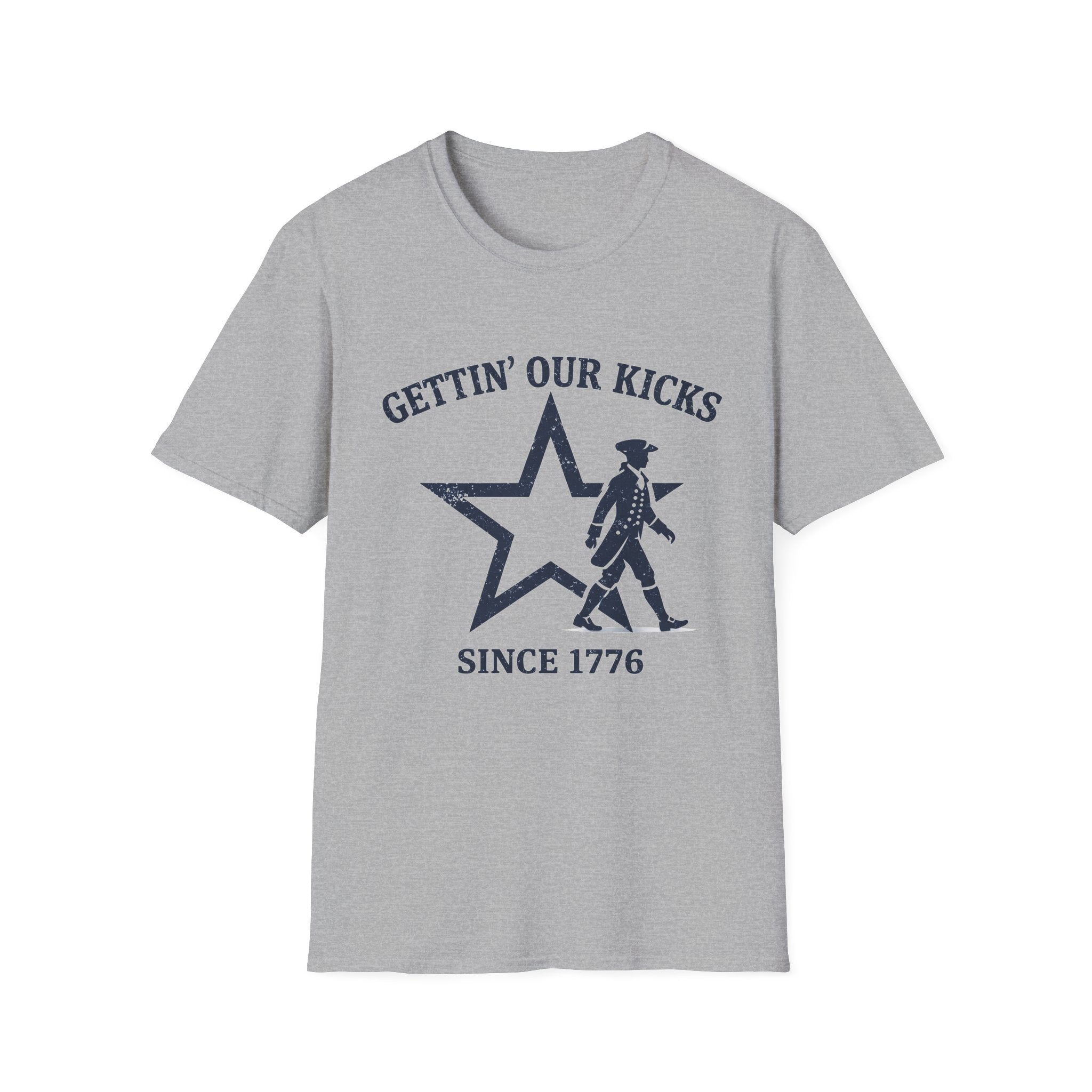 1776 Vintage Navy 'Gettin Our Kicks' T-Shirt