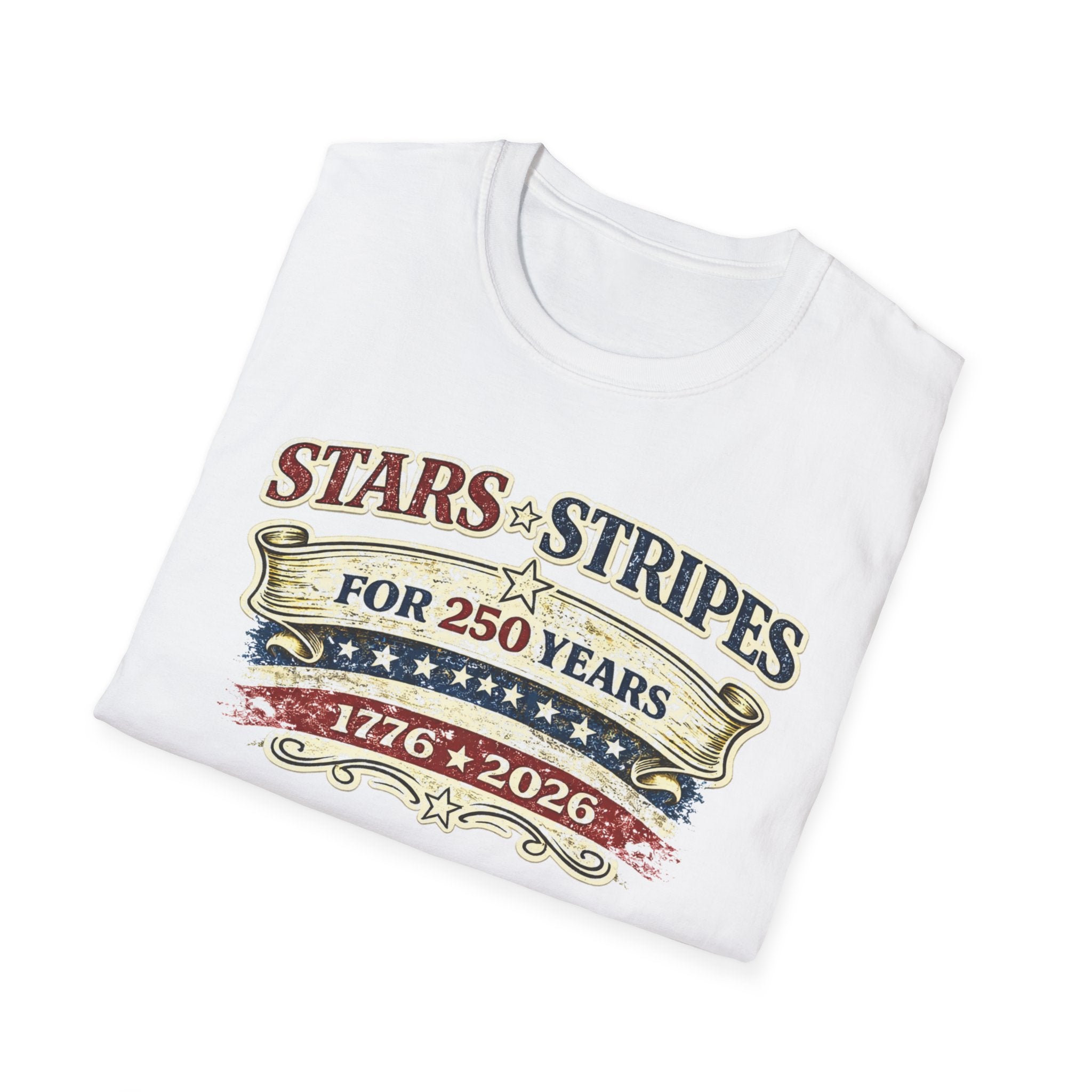 Stars and Stripes T-Shirt — Patriotic American Flag Tee
