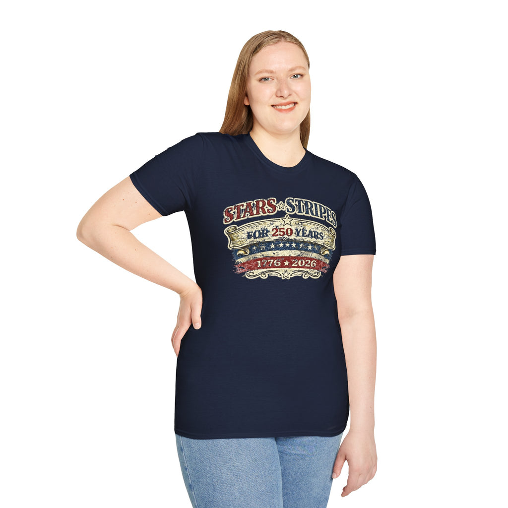 Stars and Stripes T-Shirt — Patriotic American Flag Tee