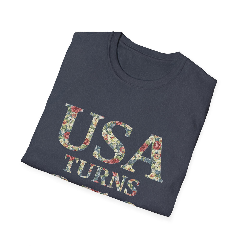 Floral America 250th Anniversary T-Shirt