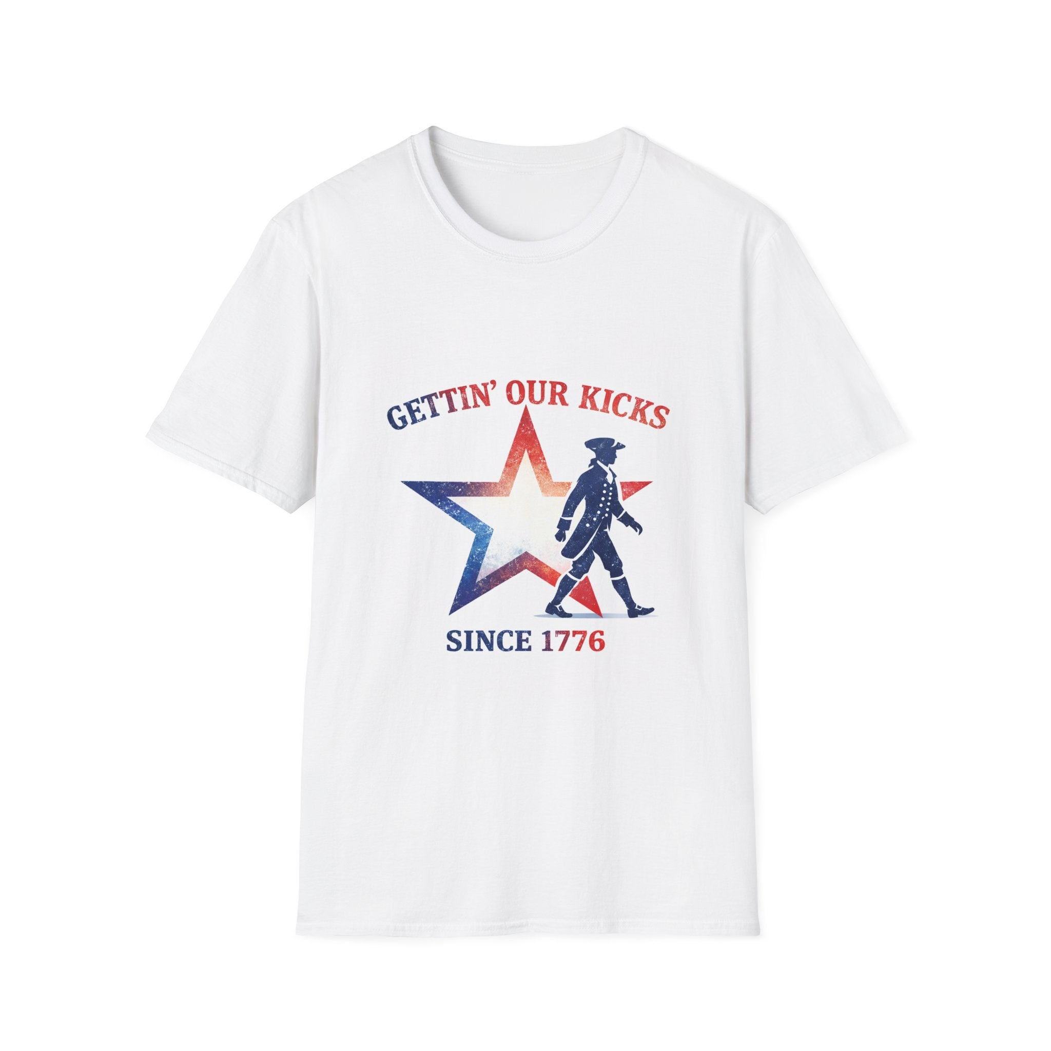 Gettin’ Our Kicks Since 1776 Patriotic Shirt