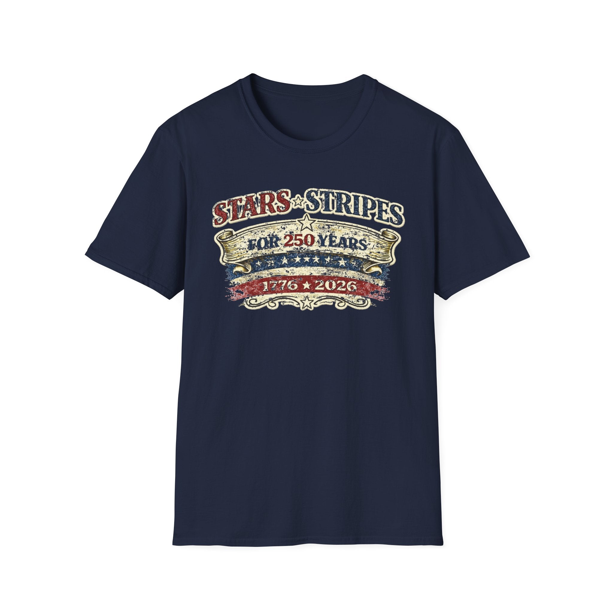 Stars and Stripes T-Shirt — Patriotic American Flag Tee