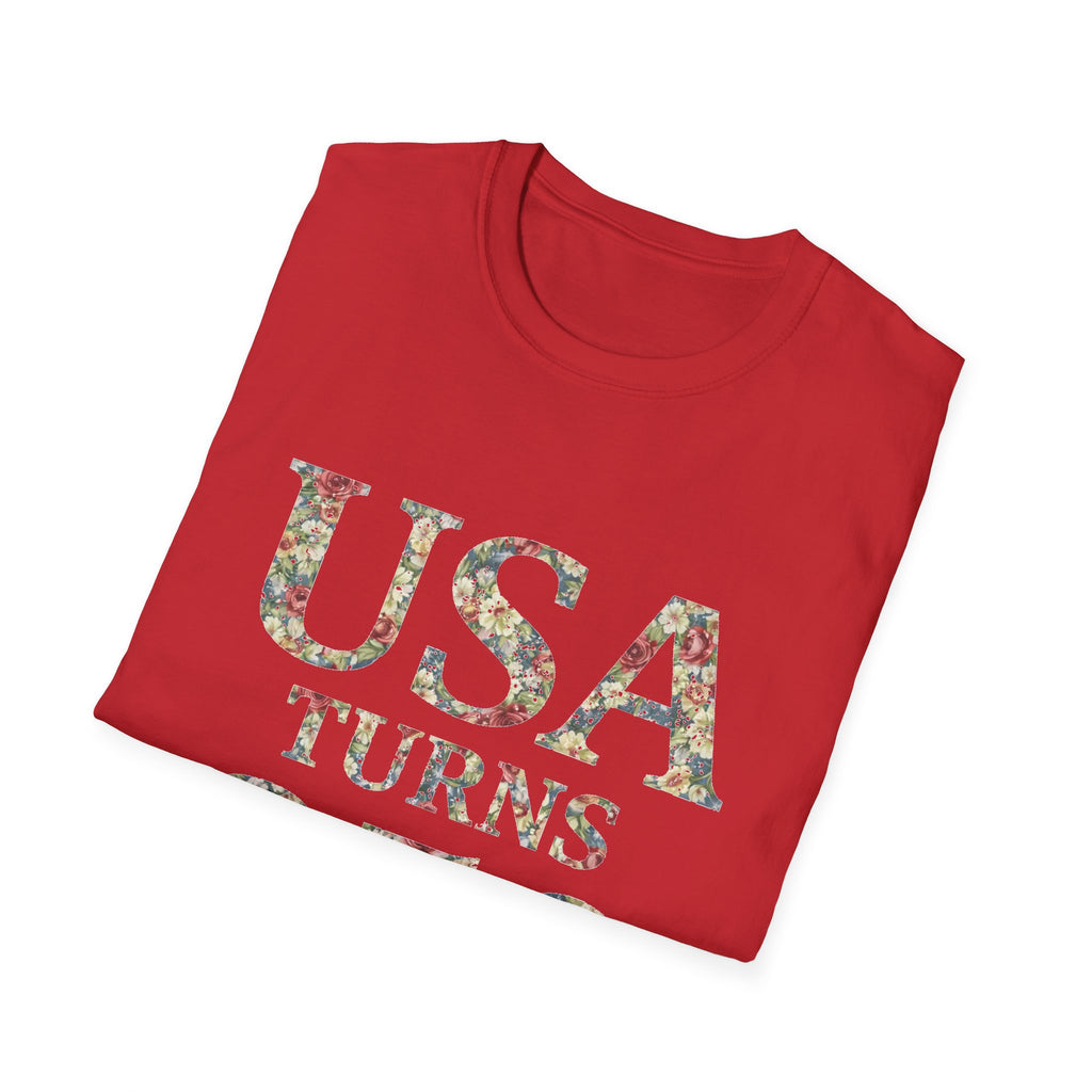 Floral America 250th Anniversary T-Shirt