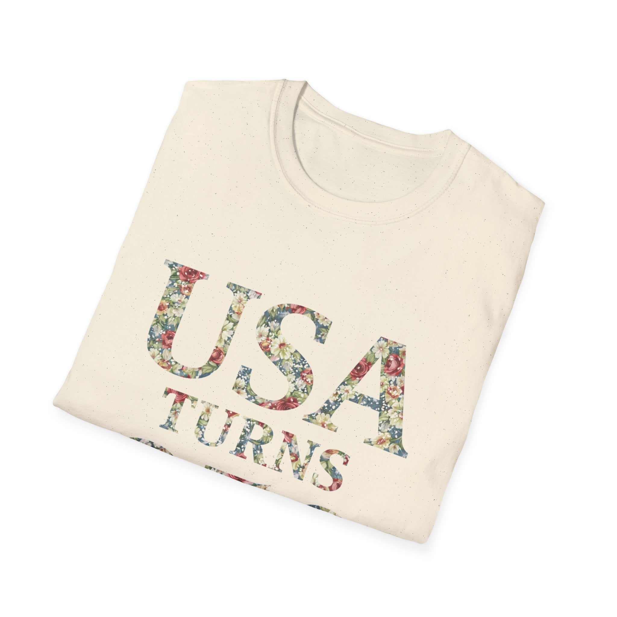 Floral America 250th Anniversary T-Shirt