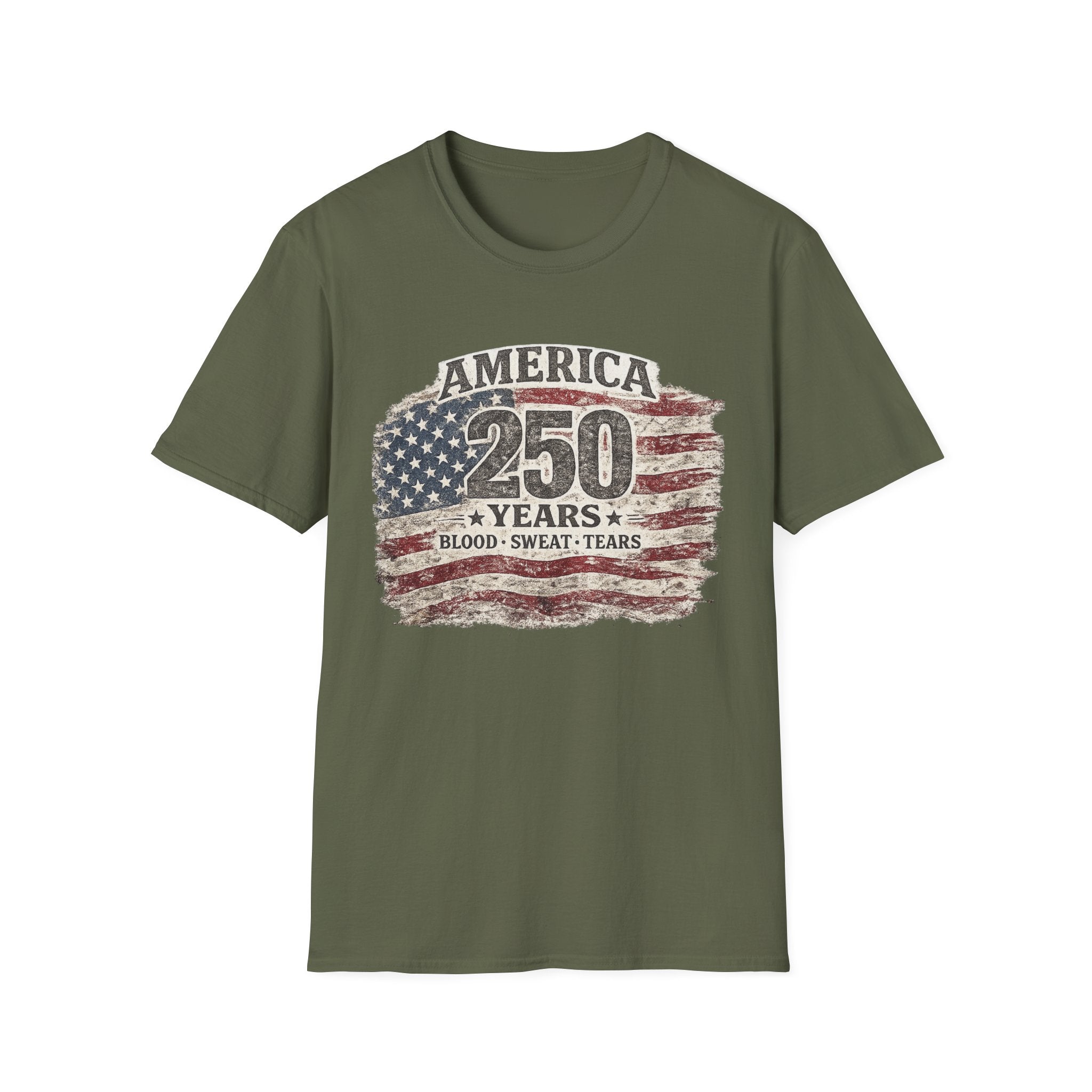 250 Years Patriotic T-Shirt — American Heritage Celebration Tee
