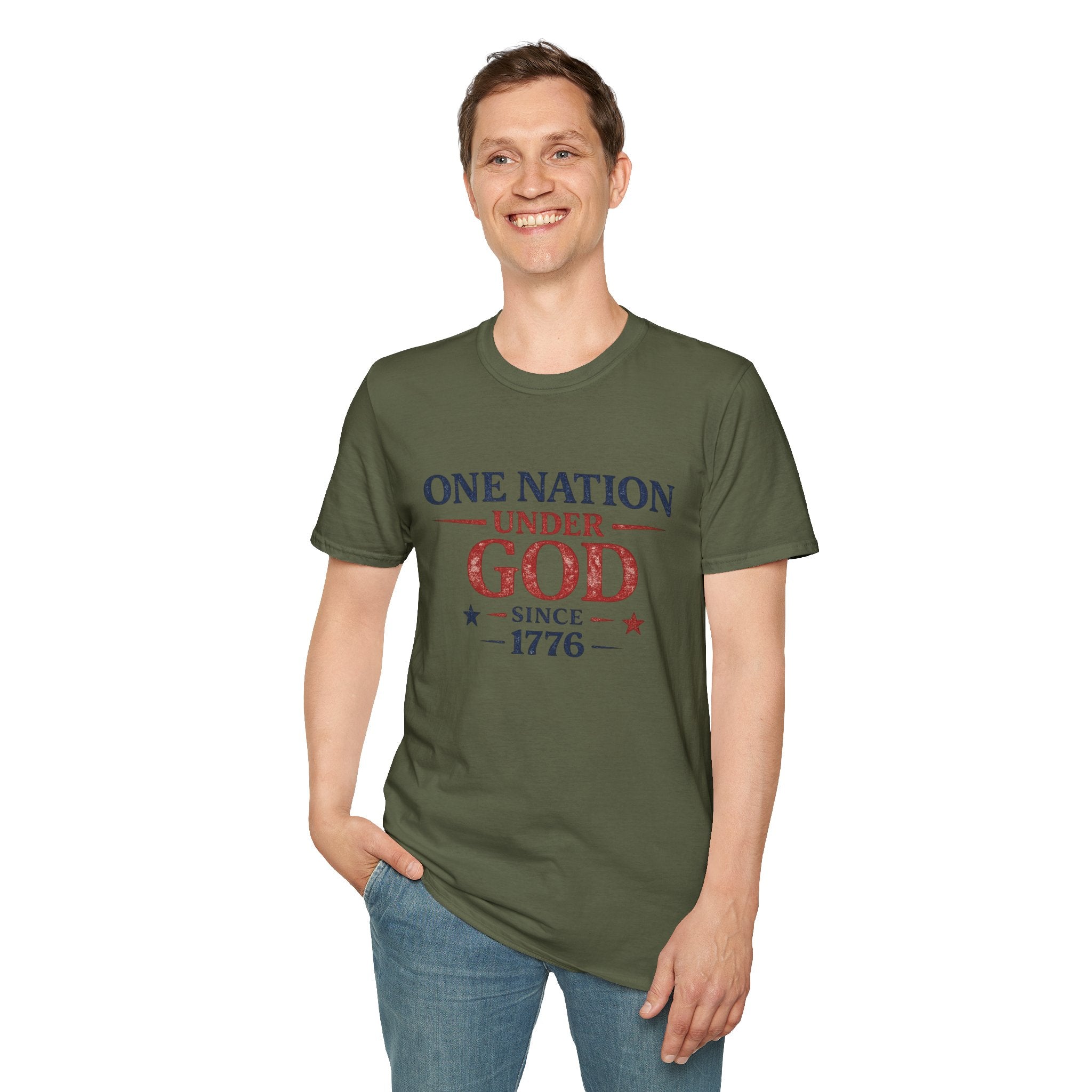 1776 One Nation Under God T-Shirt
