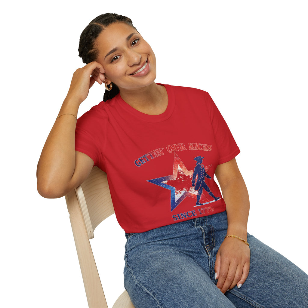 Gettin Our Kicks Since 1776 T-Shirt