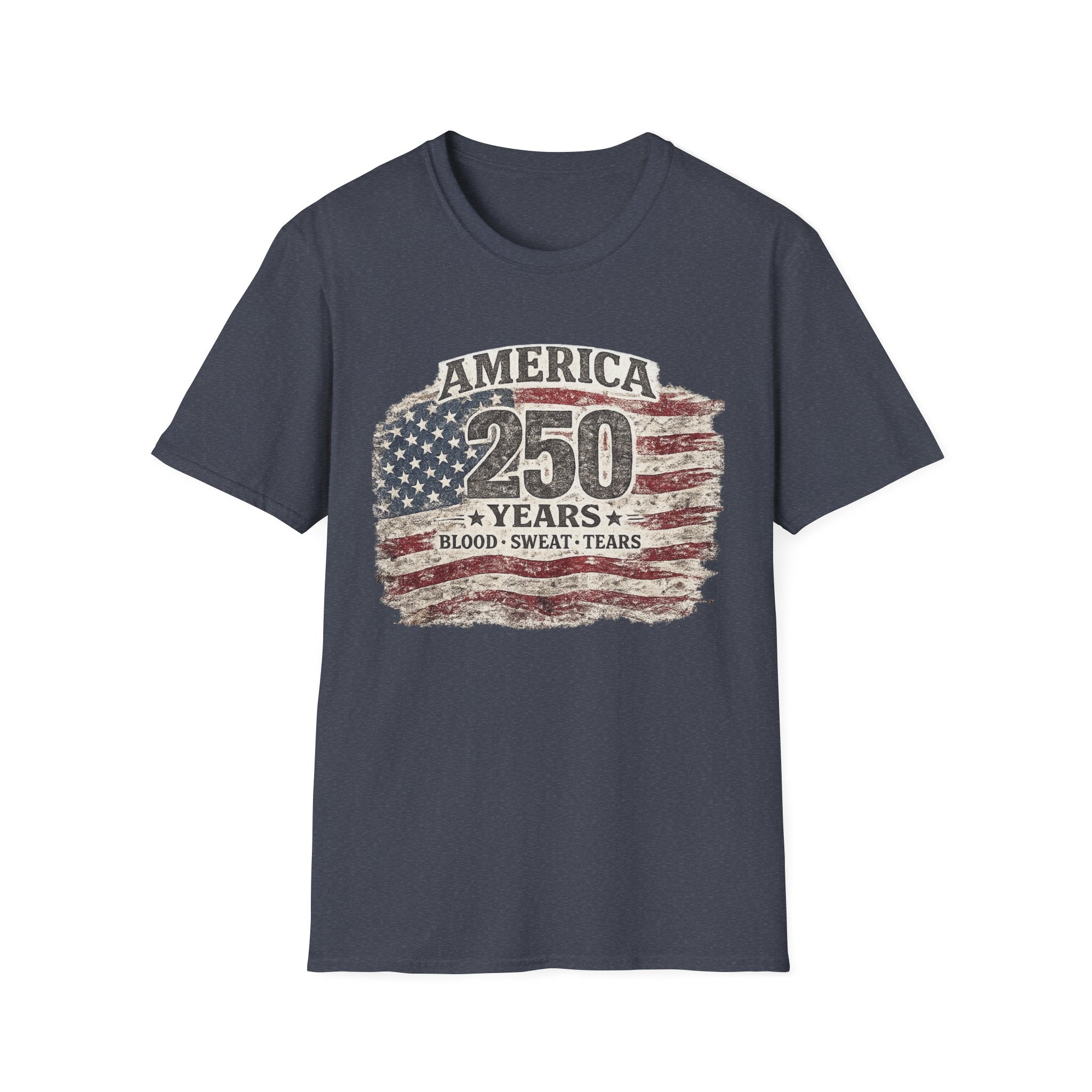 250 Years Patriotic T-Shirt — American Heritage Celebration Tee