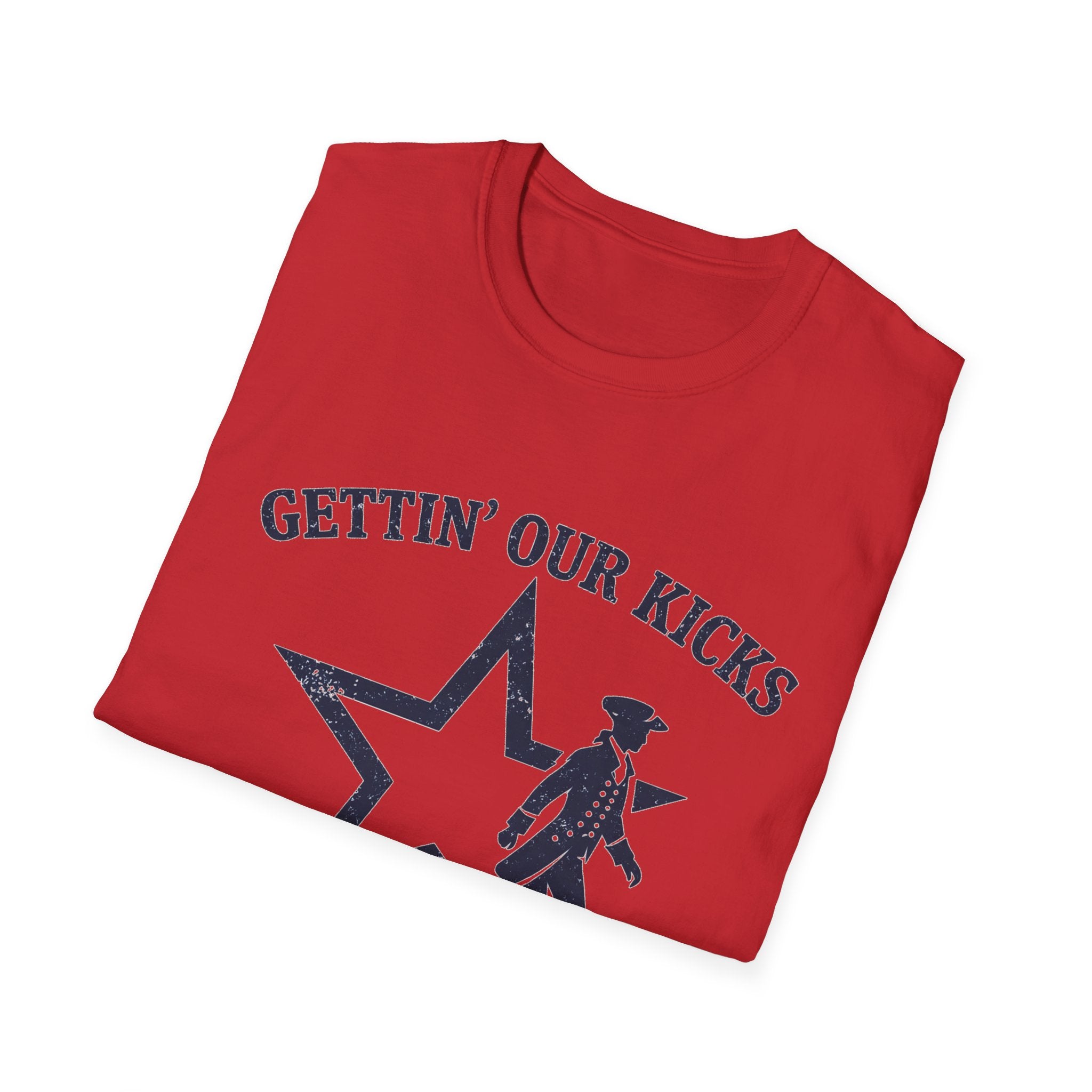 1776 Vintage Navy 'Gettin Our Kicks' T-Shirt