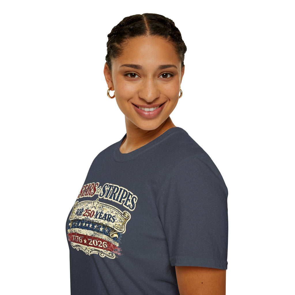 Stars and Stripes T-Shirt — Patriotic American Flag Tee