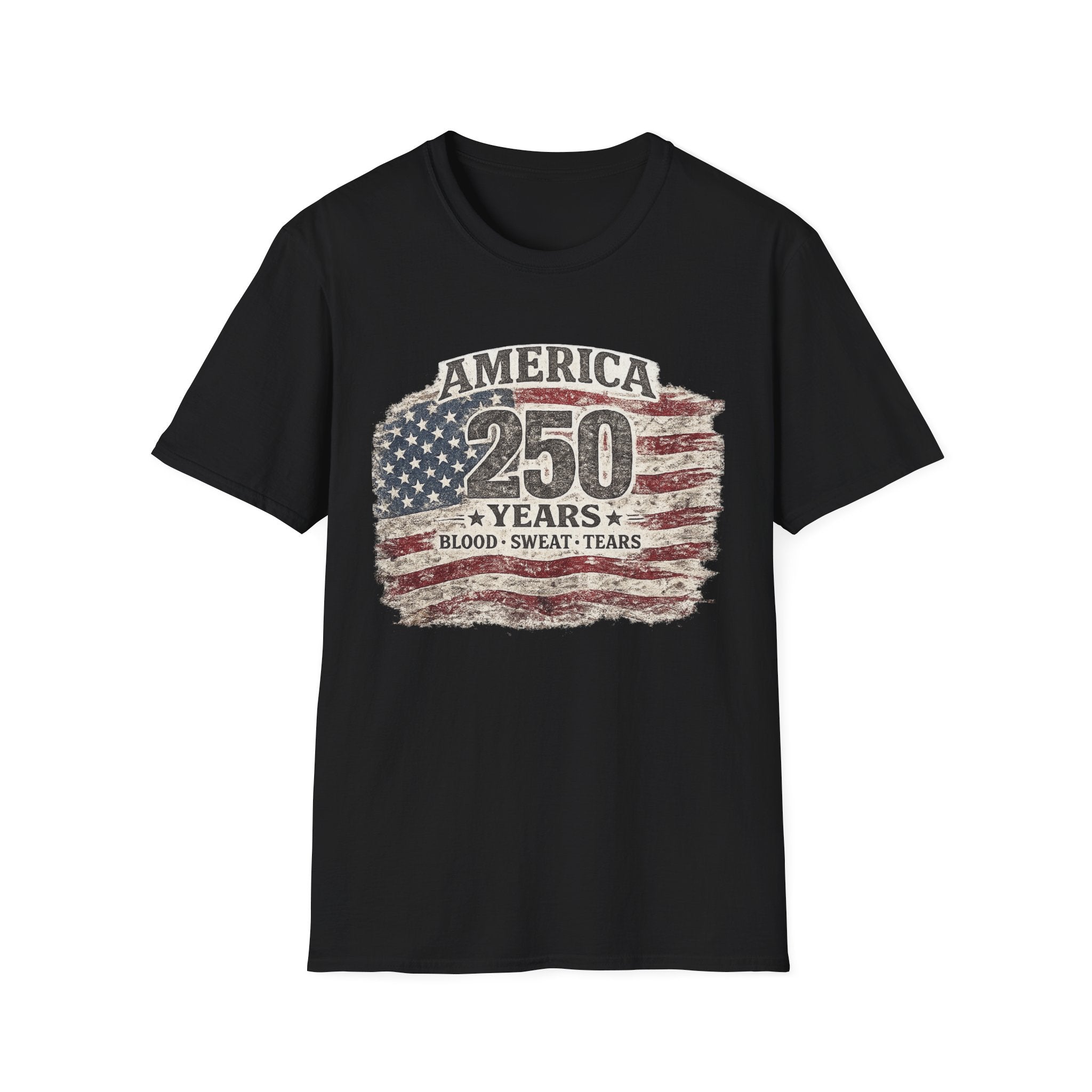 250 Years Patriotic T-Shirt — American Heritage Celebration Tee