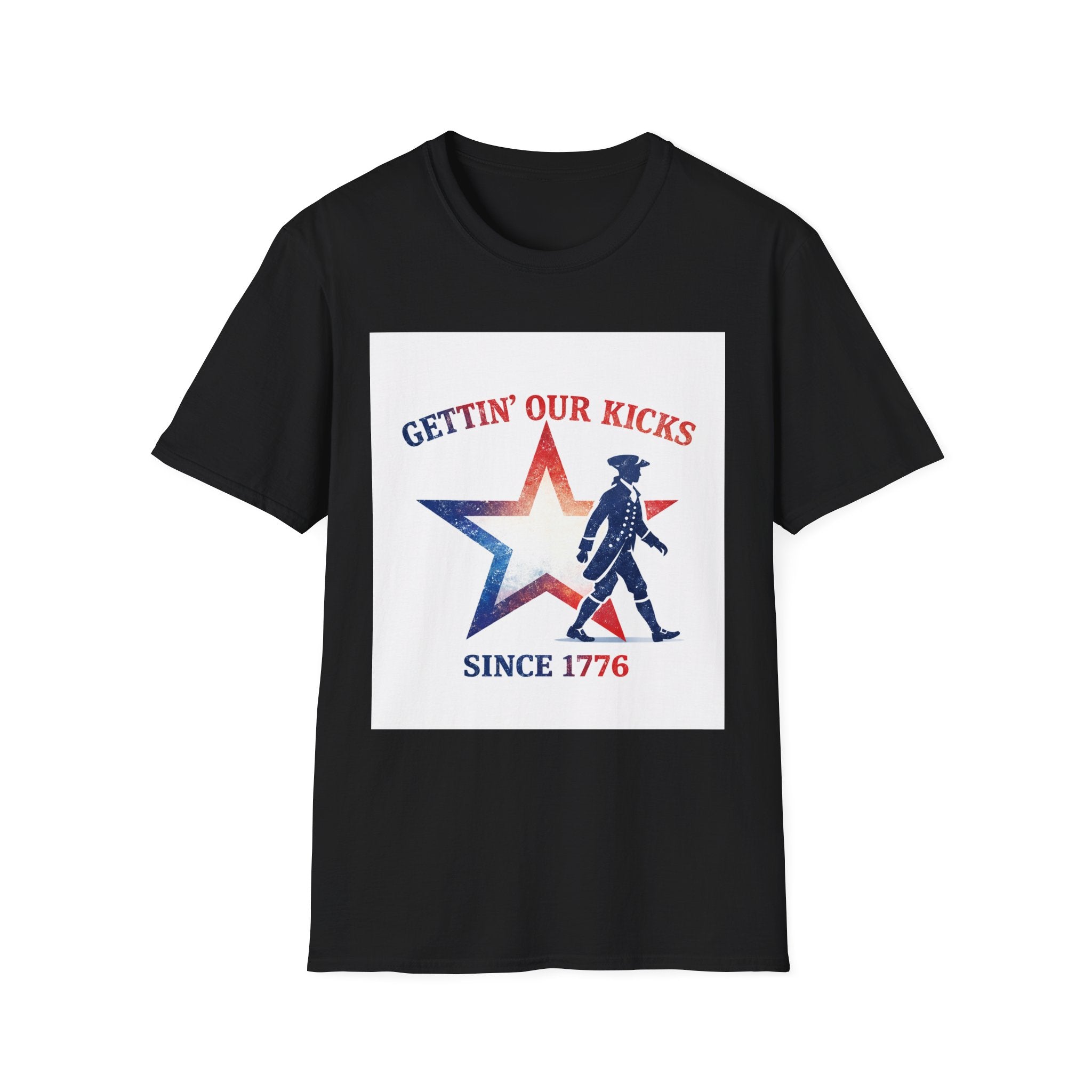 Gettin’ Our Kicks Since 1776 Patriotic Shirt
