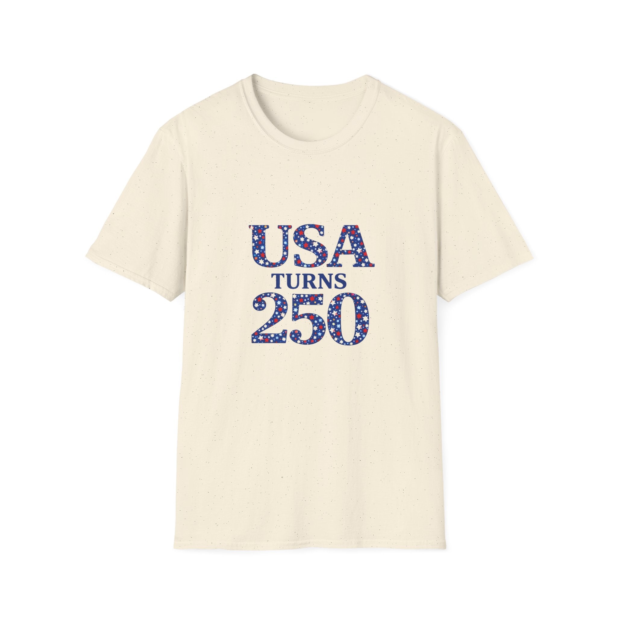 USA Turns 250 Stars T-Shirt — 250th Anniversary Americana Tee