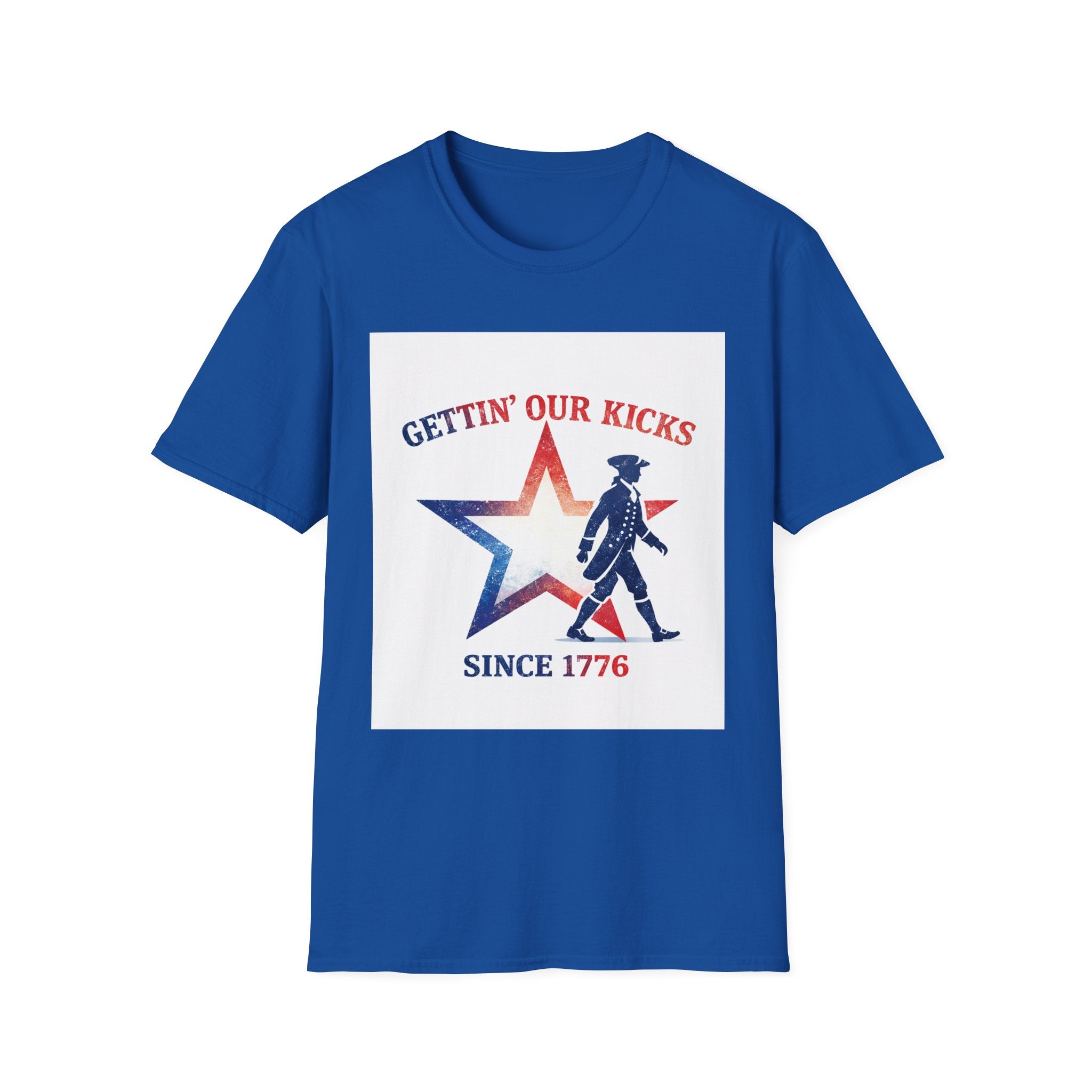 Gettin’ Our Kicks Since 1776 Patriotic Shirt