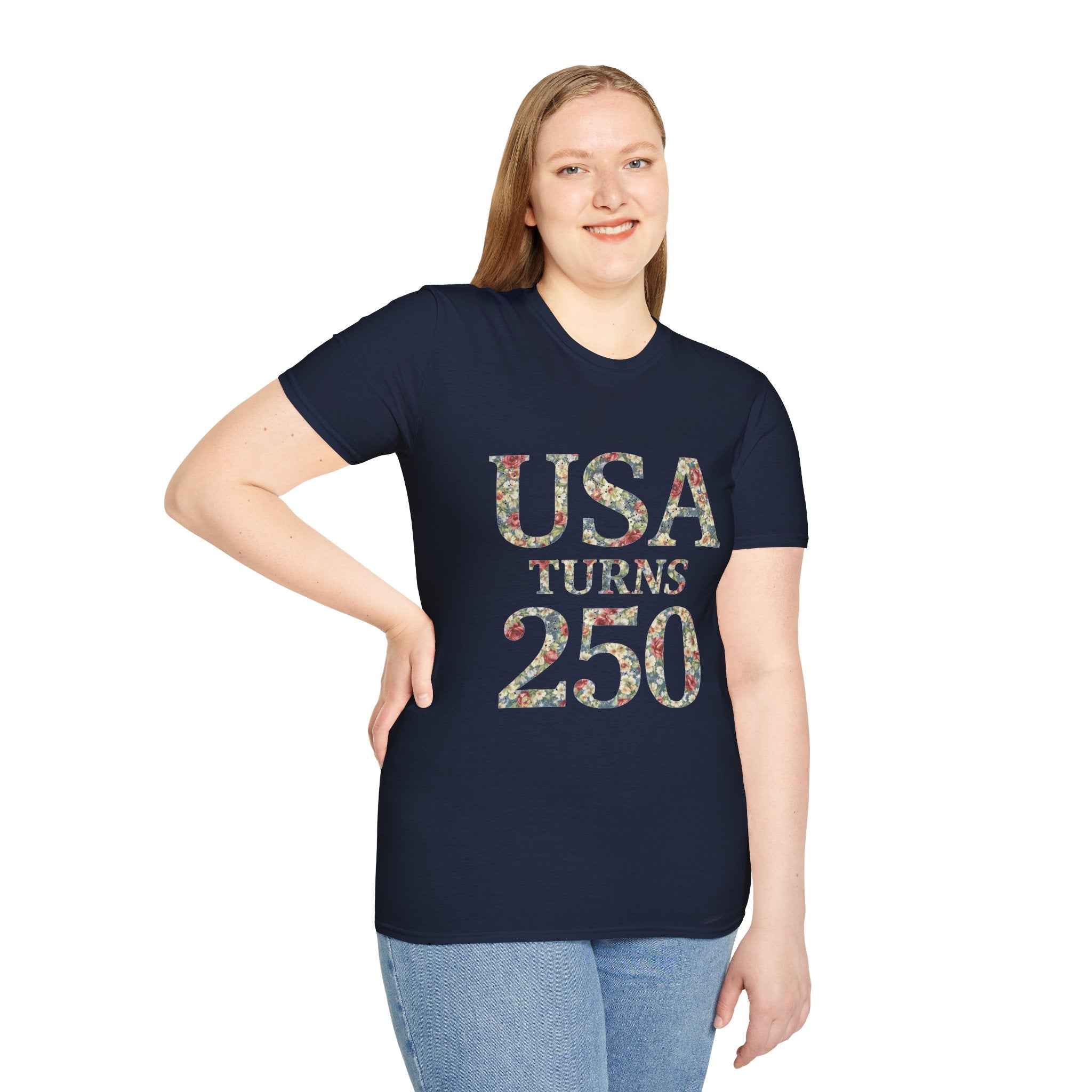 Floral America 250th Anniversary T-Shirt