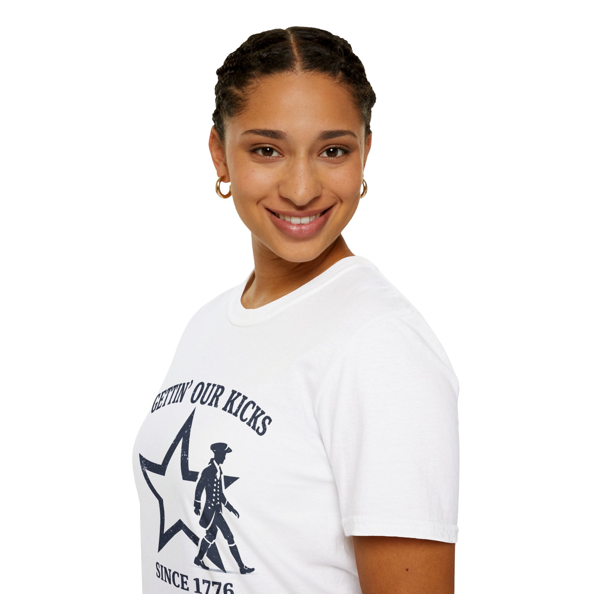 1776 Vintage Navy 'Gettin Our Kicks' T-Shirt