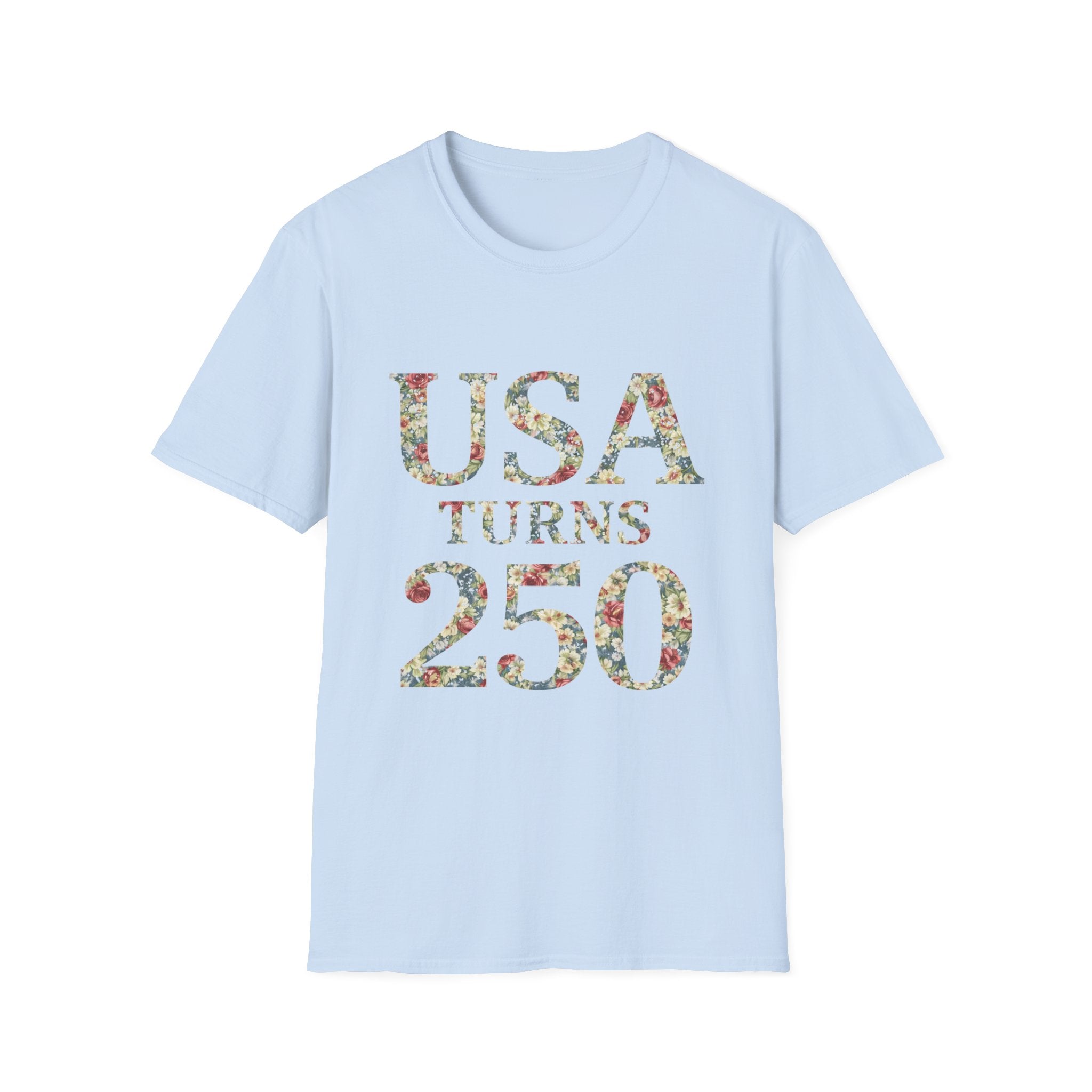 Floral America 250th Anniversary T-Shirt