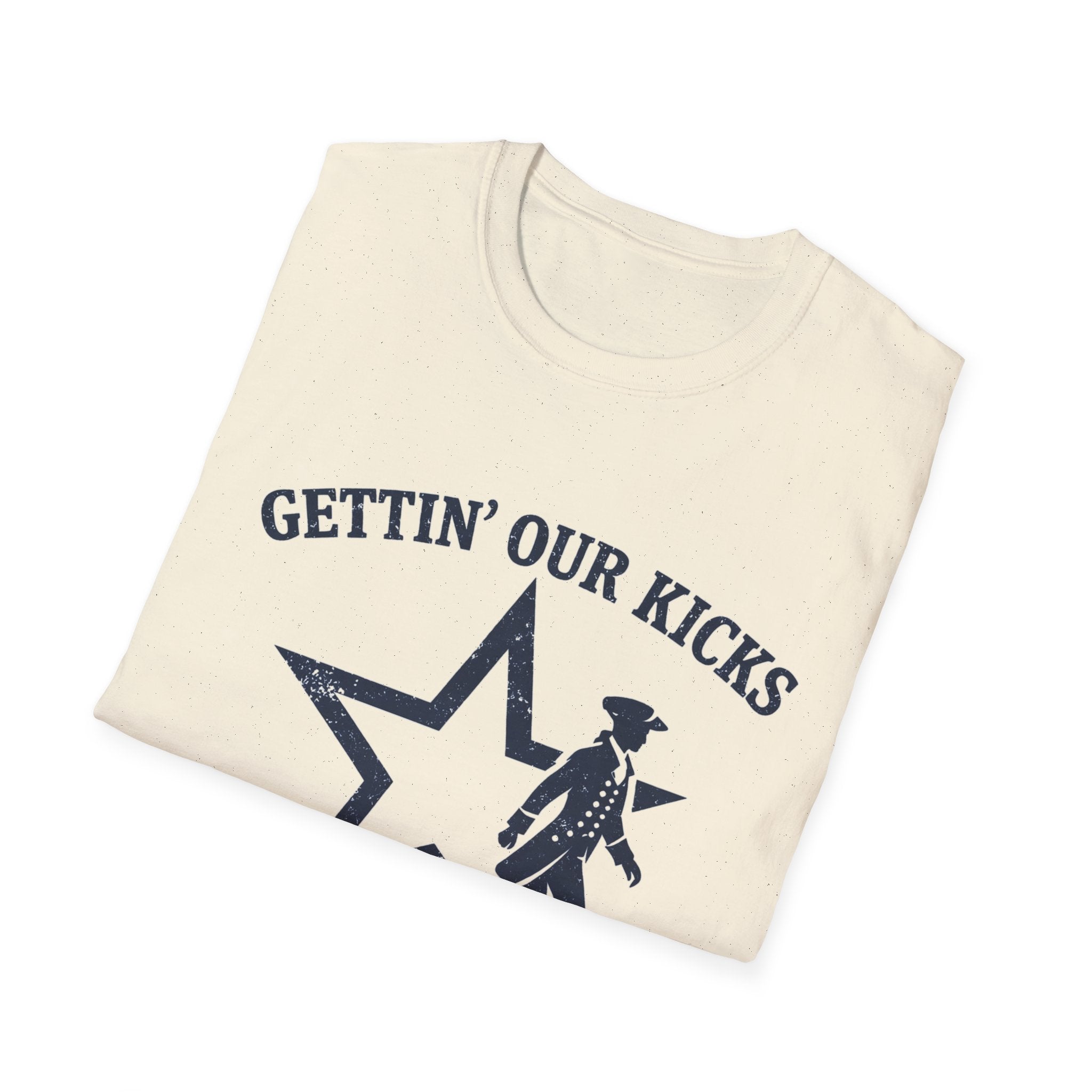 1776 Vintage Navy 'Gettin Our Kicks' T-Shirt