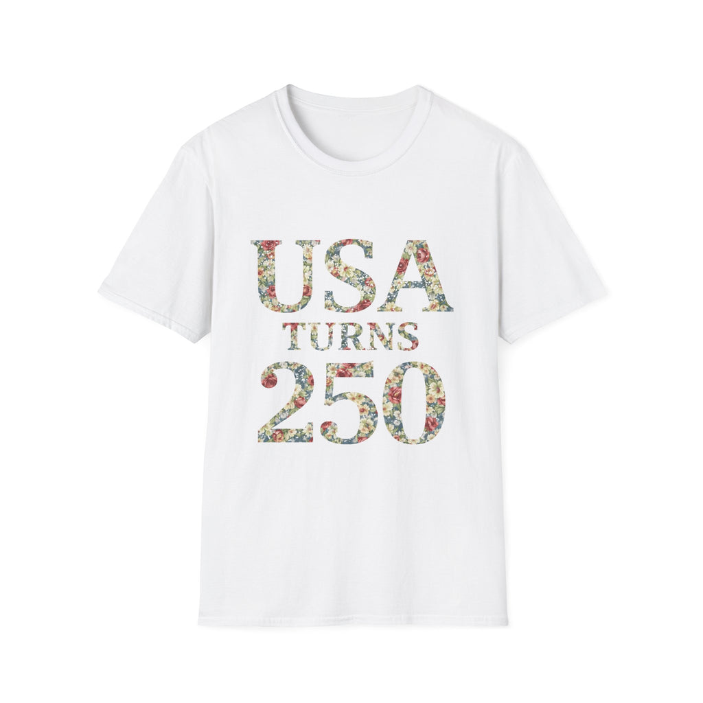 Floral America 250th Anniversary T-Shirt