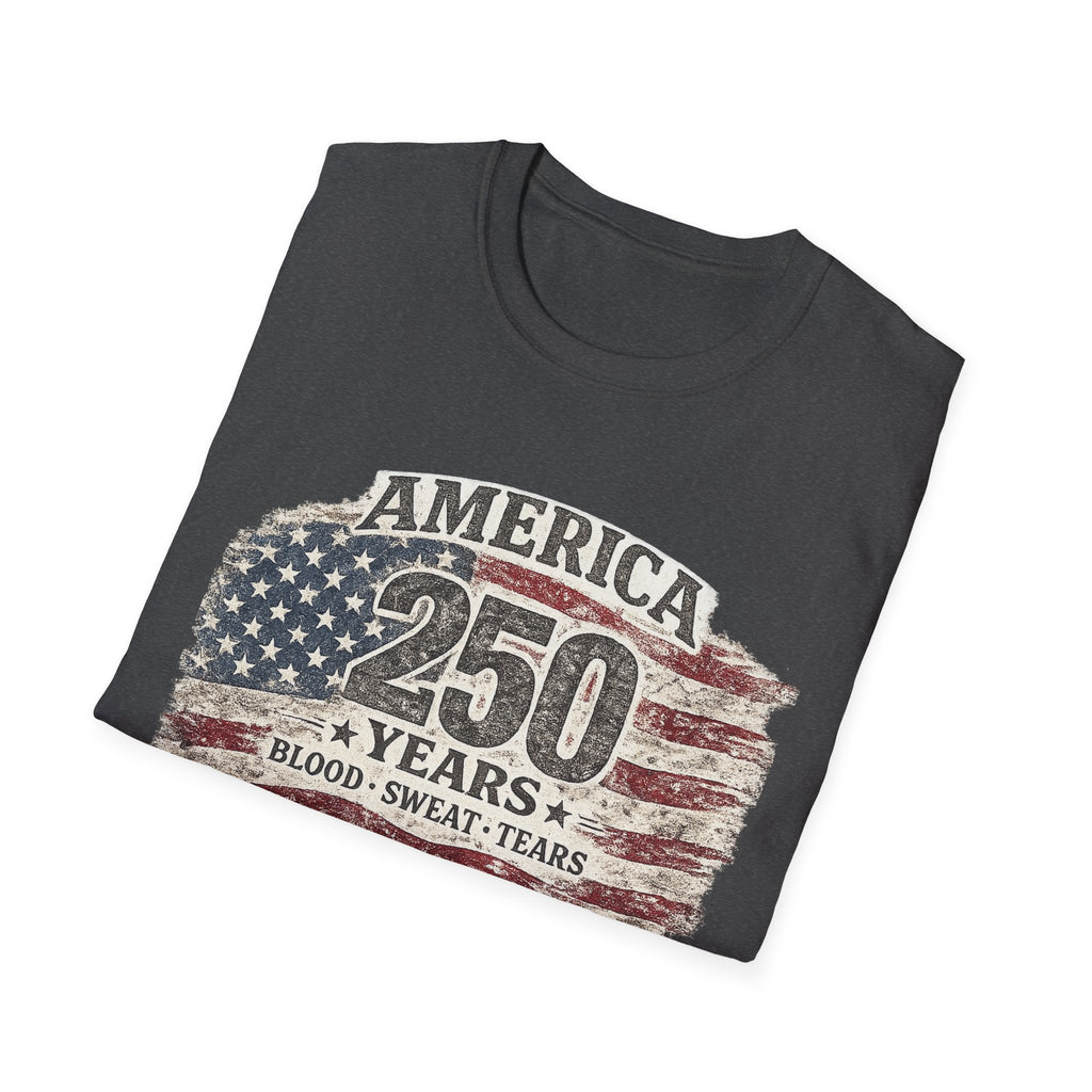 250 Years Patriotic T-Shirt — American Heritage Celebration Tee