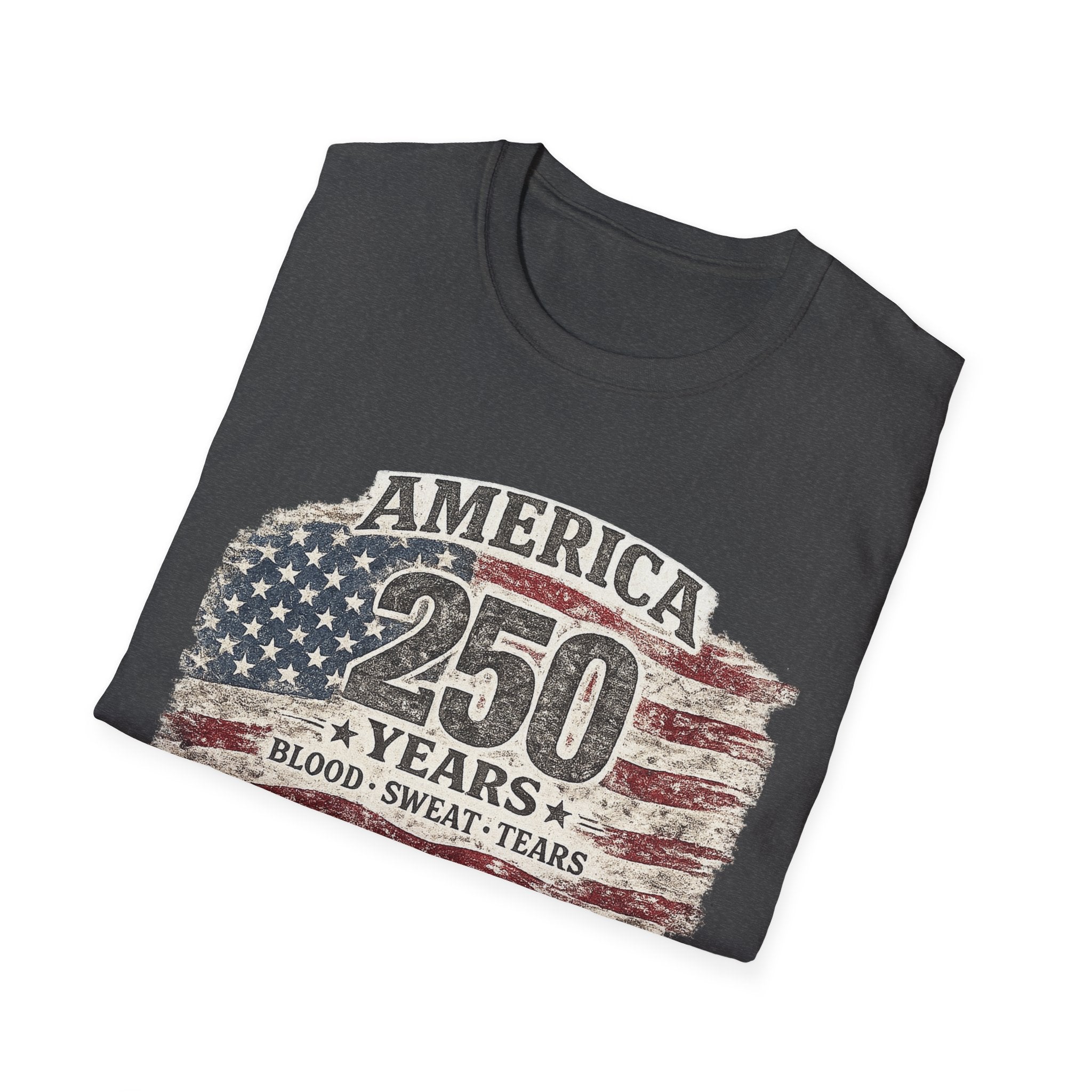 250 Years Patriotic T-Shirt — American Heritage Celebration Tee
