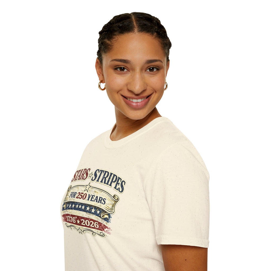 Stars and Stripes T-Shirt — Patriotic American Flag Tee