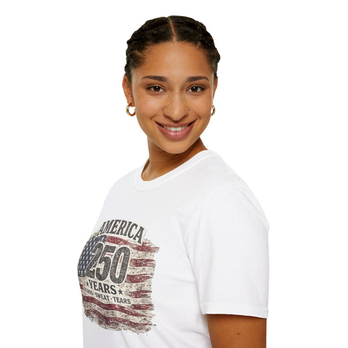 250 Years Patriotic T-Shirt — American Heritage Celebration Tee
