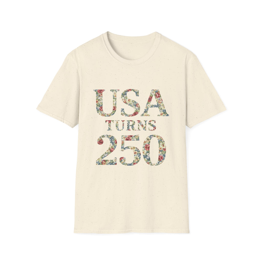 Floral America 250th Anniversary T-Shirt