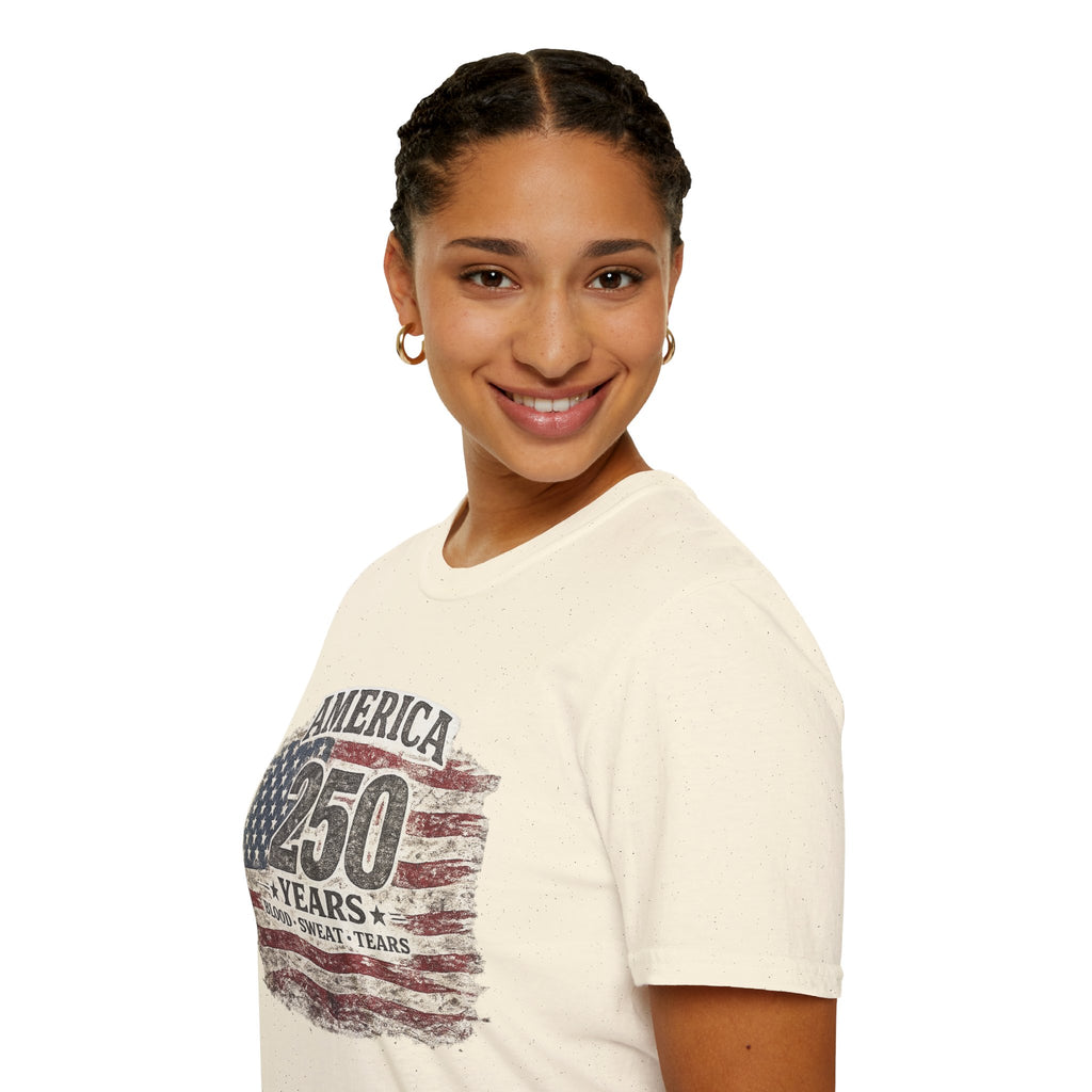 250 Years Patriotic T-Shirt — American Heritage Celebration Tee