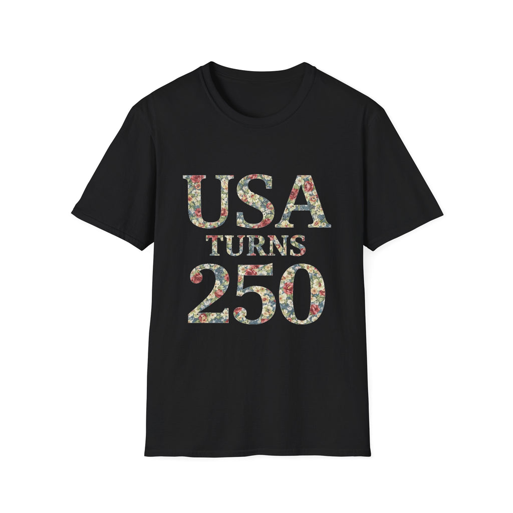 Floral America 250th Anniversary T-Shirt