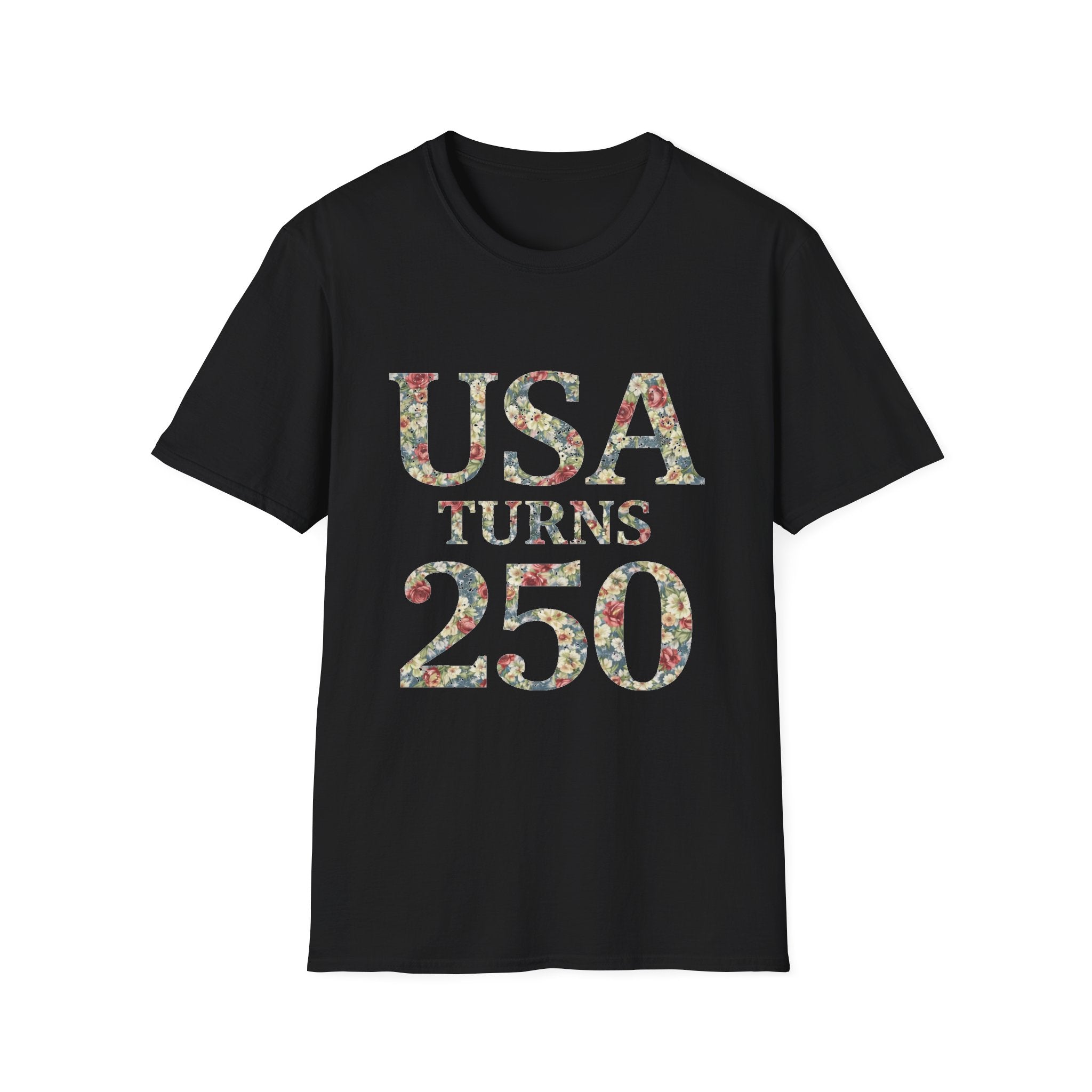 Floral America 250th Anniversary T-Shirt