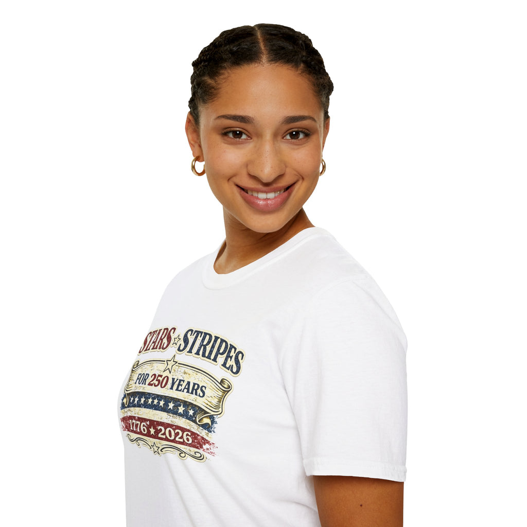 Stars and Stripes T-Shirt — Patriotic American Flag Tee